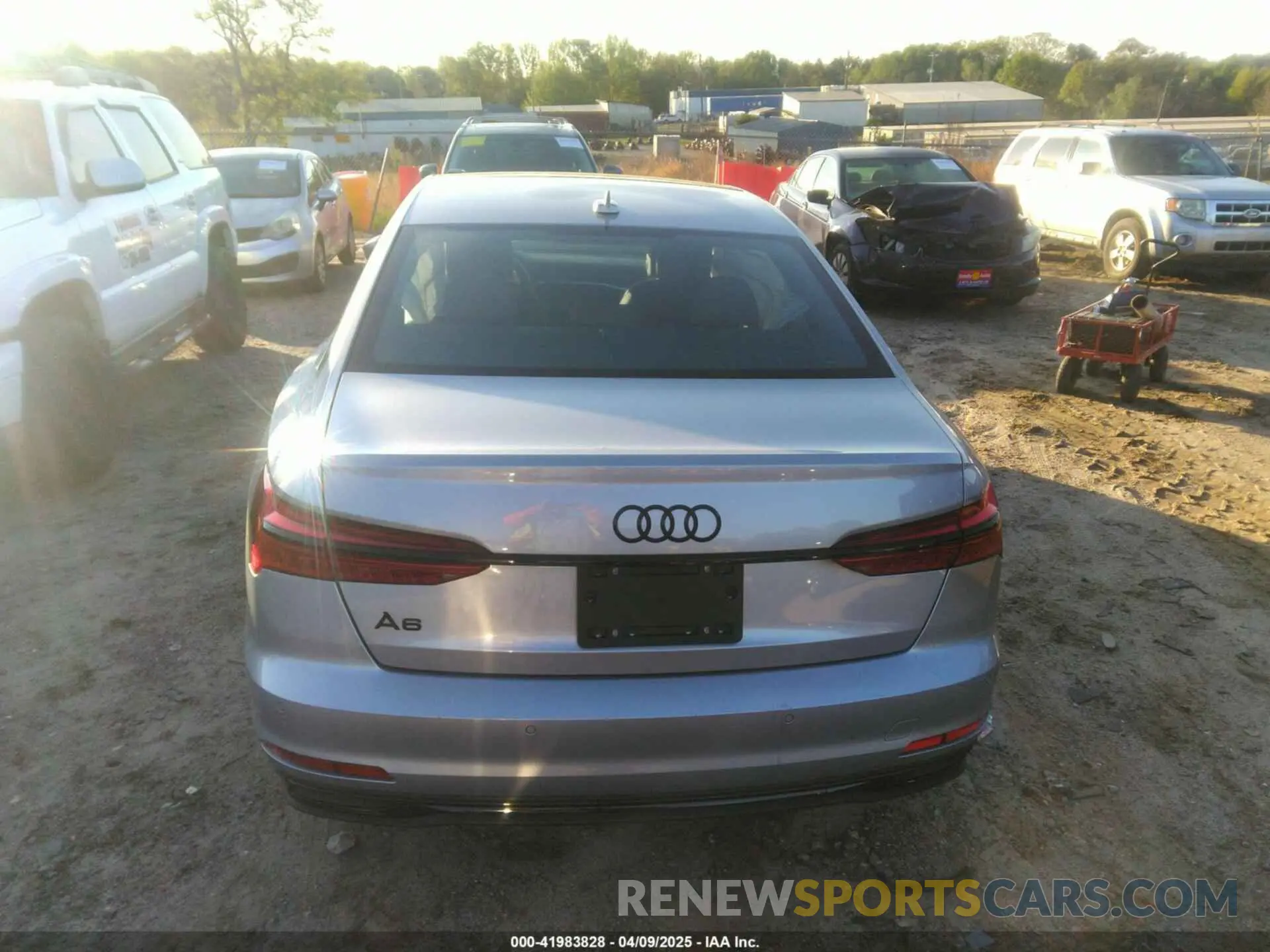 16 fotografías del automóvil dañado WAUE3BF20RN032509 AUDI A6 2024