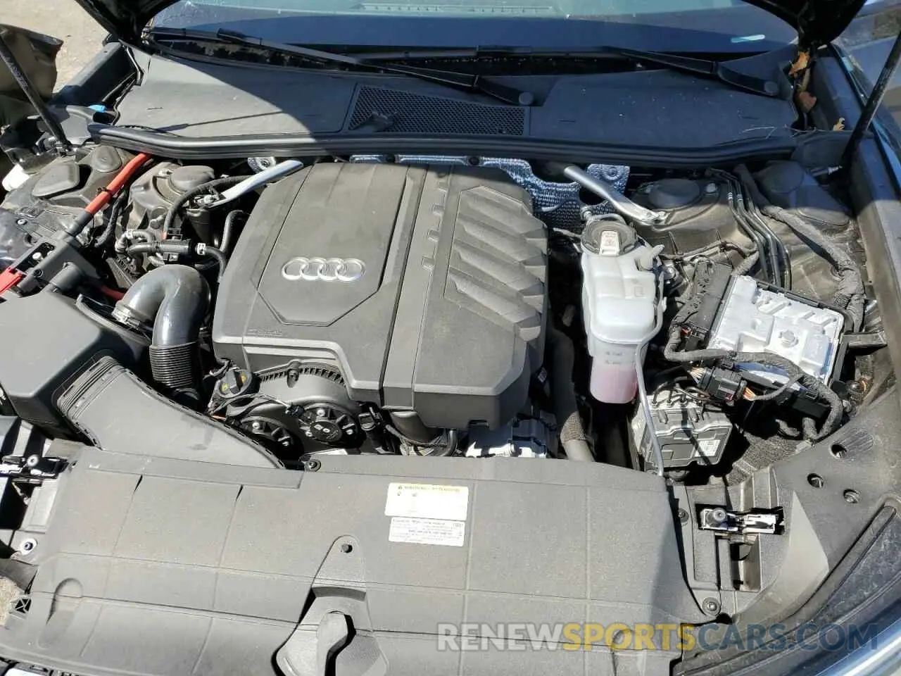 11 fotografías del automóvil dañado WAUE3BF20RN042781 AUDI A6 2024