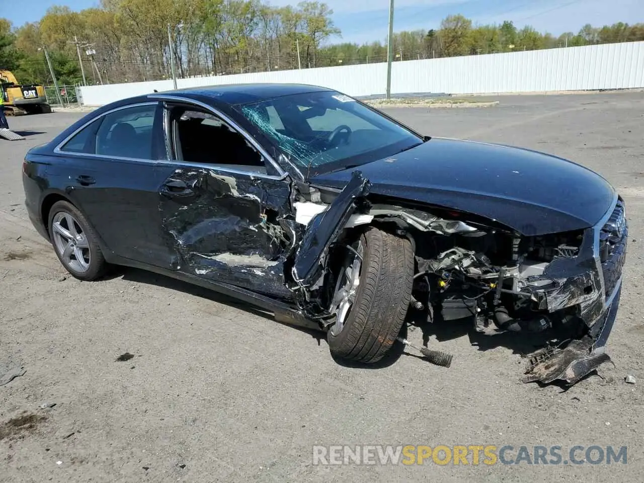 4 fotografías del automóvil dañado WAUE3BF20RN042781 AUDI A6 2024