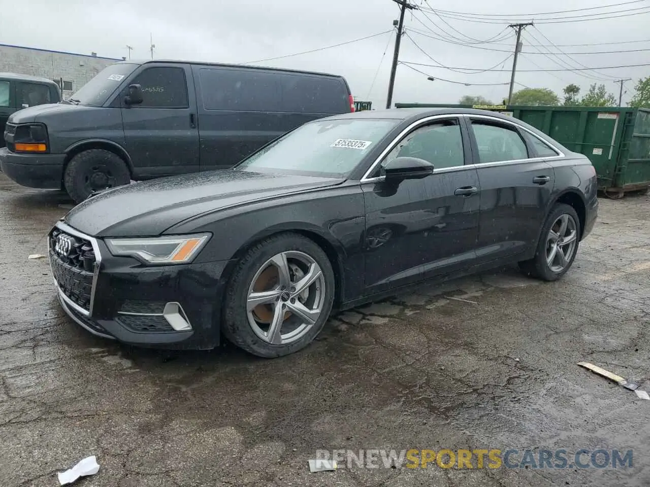 1 fotografías del automóvil dañado WAUE3BF25RN037107 AUDI A6 2024