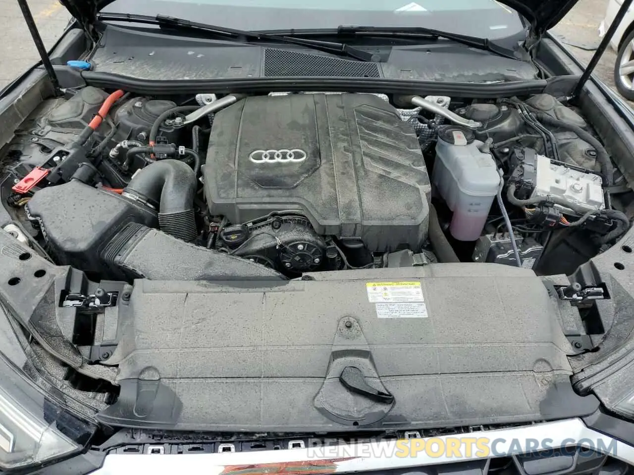 11 fotografías del automóvil dañado WAUE3BF25RN037107 AUDI A6 2024