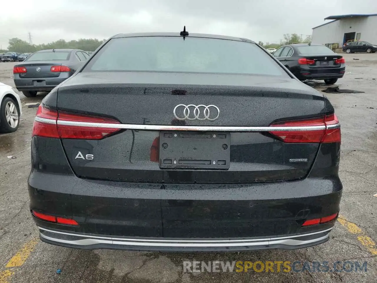 6 fotografías del automóvil dañado WAUE3BF25RN037107 AUDI A6 2024