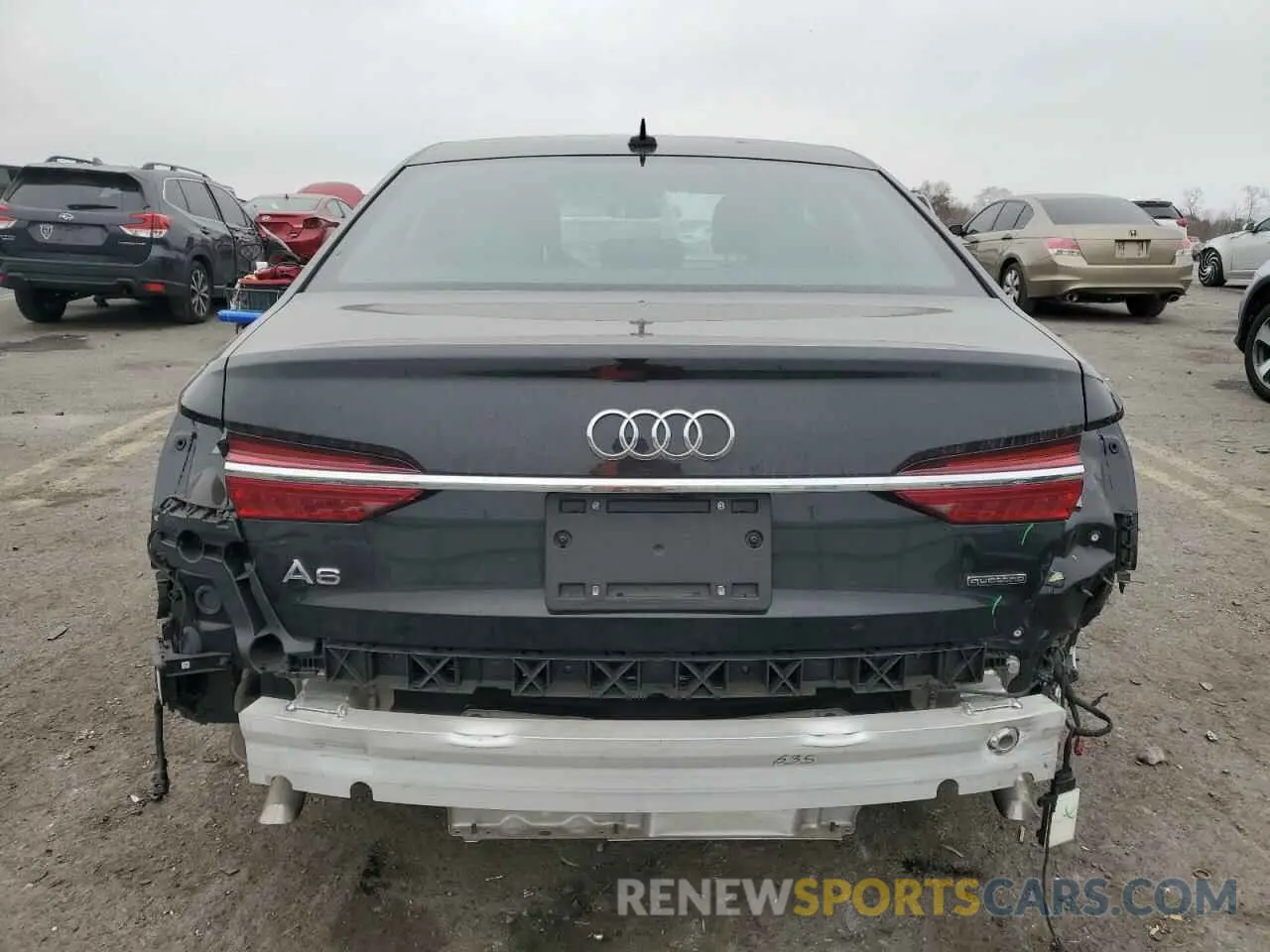 6 fotografías del automóvil dañado WAUE3BF26RN002155 AUDI A6 2024