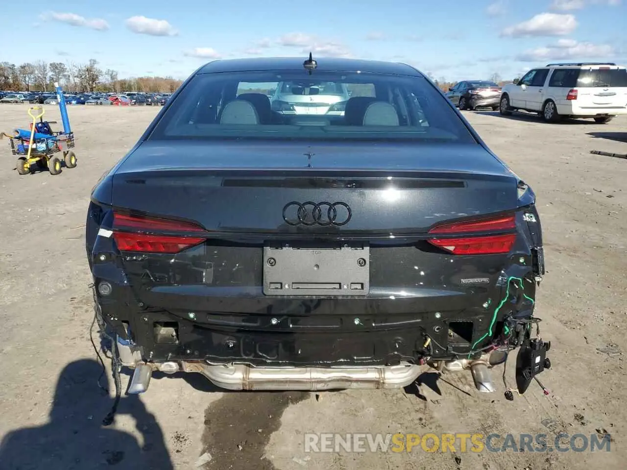 6 fotografías del automóvil dañado WAUE3BF2XRN036647 AUDI A6 2024