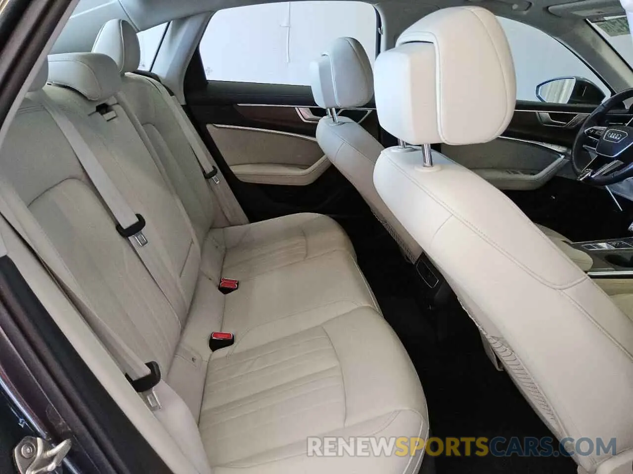 10 fotografías del automóvil dañado WAUL2BF25RN014646 AUDI A6 2024