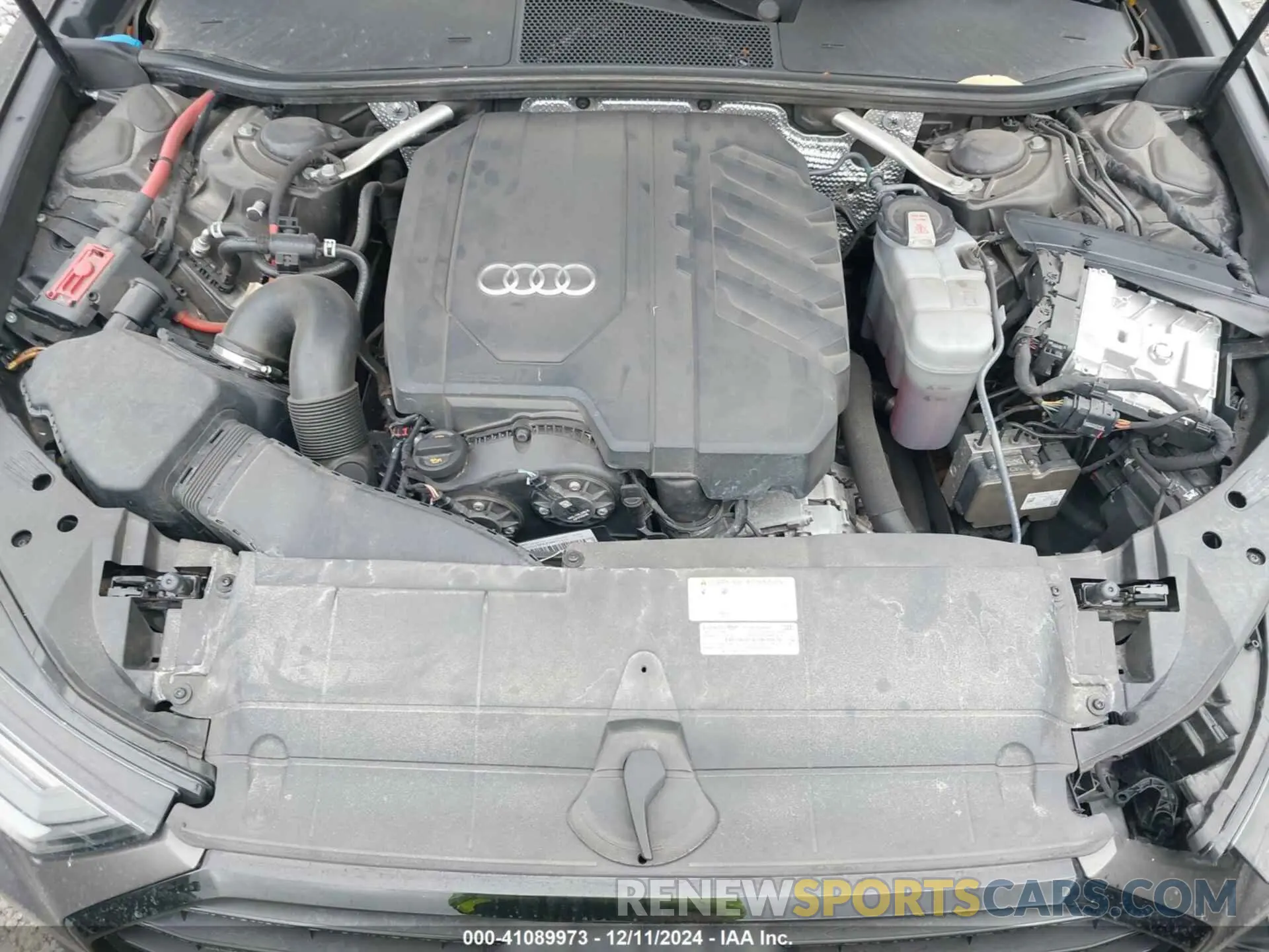 10 fotografías del automóvil dañado WAUD3AF26MN071507 AUDI A6 SEDAN 2021