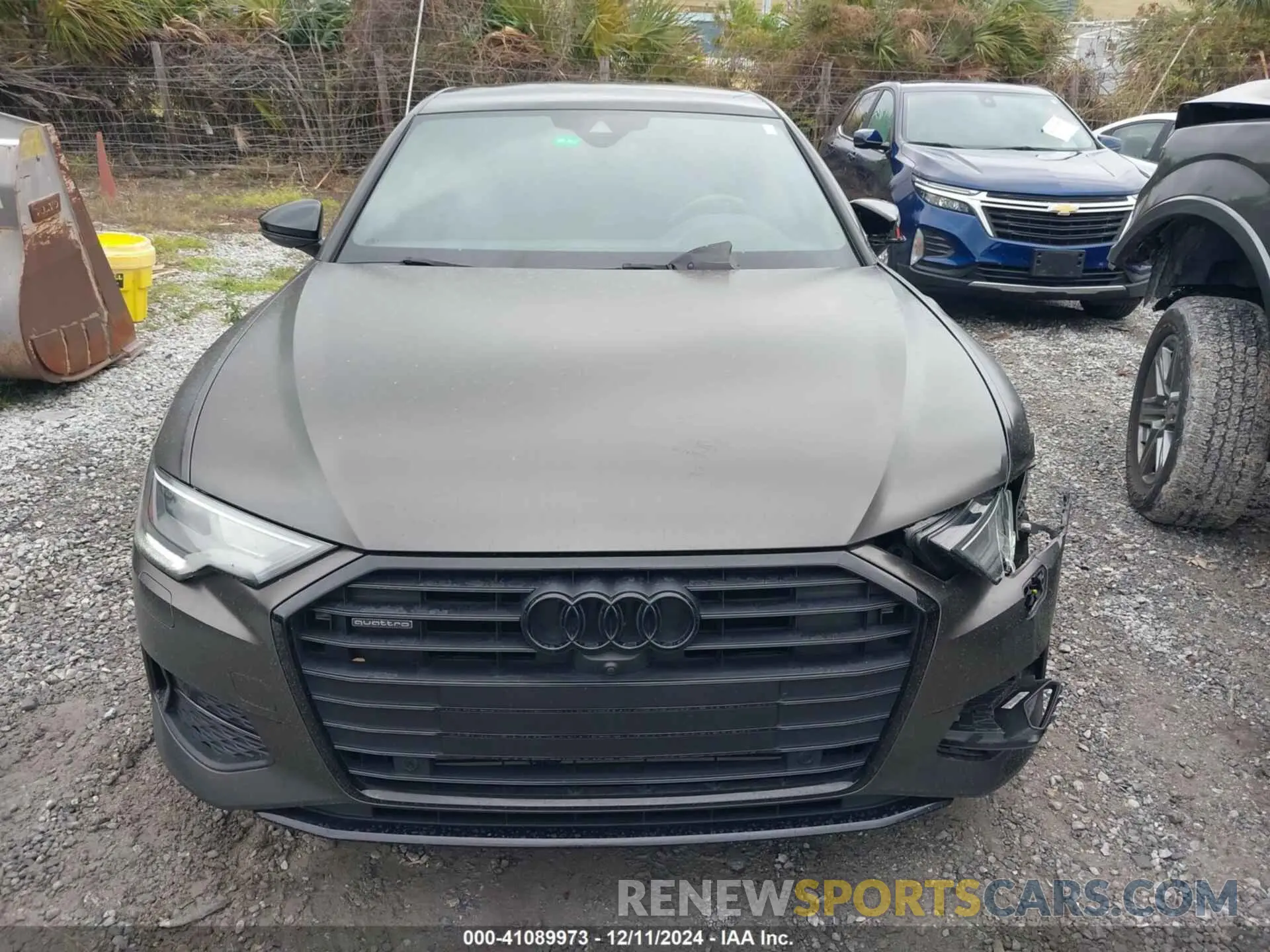 12 fotografías del automóvil dañado WAUD3AF26MN071507 AUDI A6 SEDAN 2021