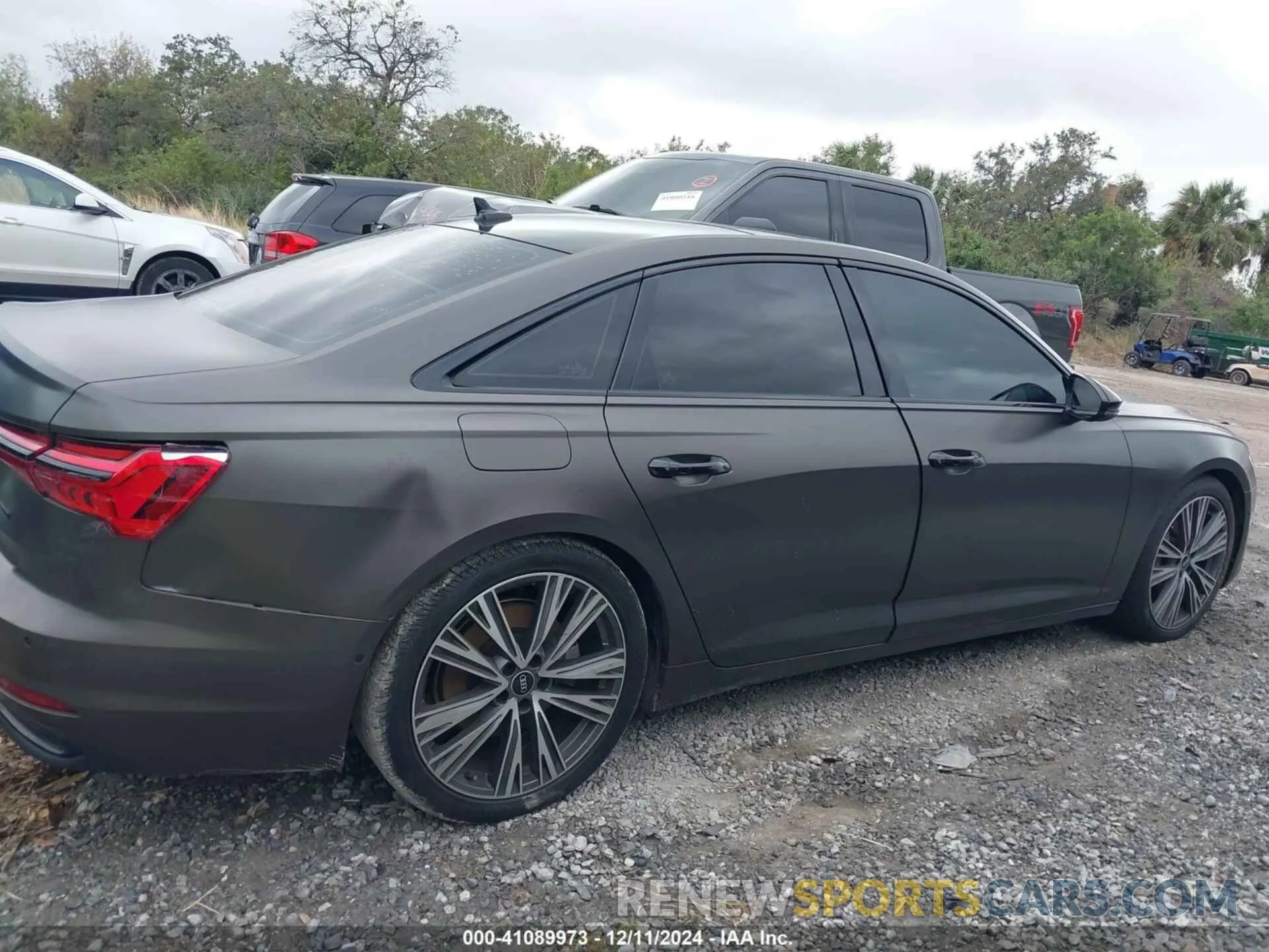 13 fotografías del automóvil dañado WAUD3AF26MN071507 AUDI A6 SEDAN 2021