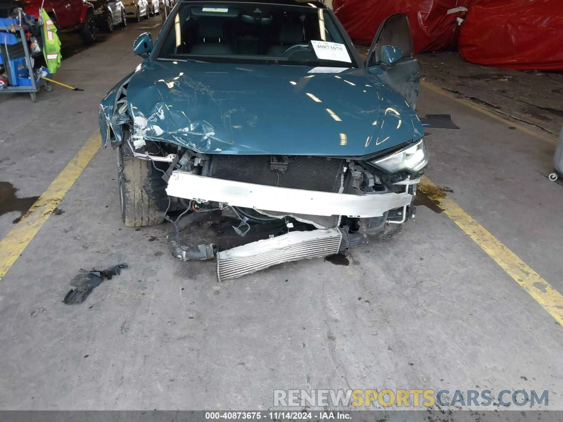 6 fotografías del automóvil dañado WAUD8AF29MN012288 AUDI A6 SEDAN 2021