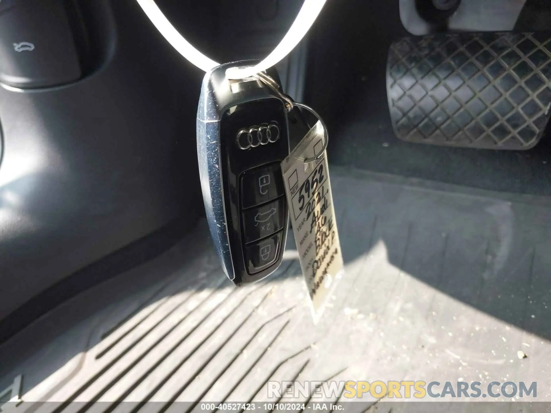 11 fotografías del automóvil dañado WAUL2AF20MN088821 AUDI A6 SEDAN 2021