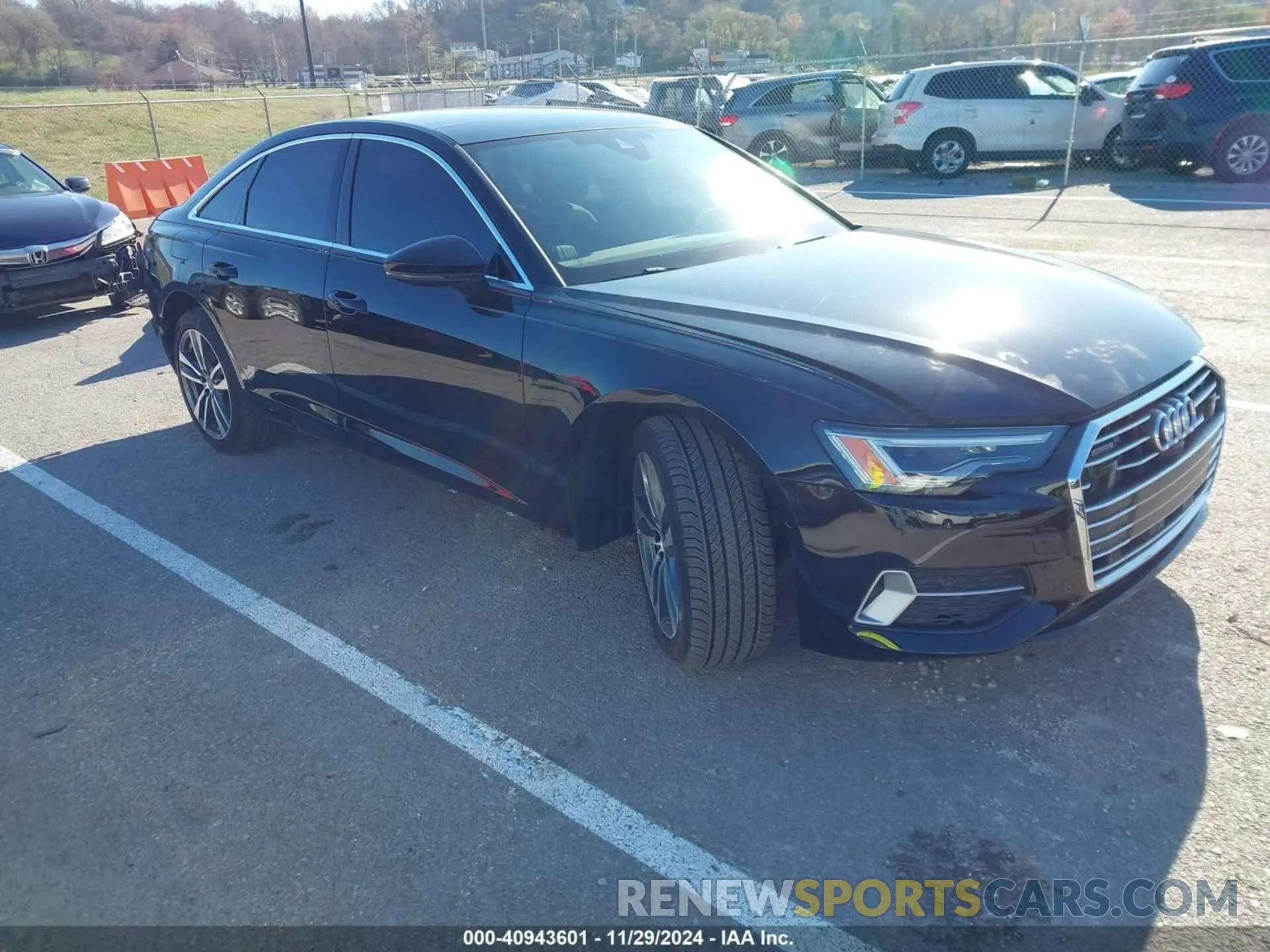 1 fotografías del automóvil dañado WAUE3BF25PN070038 AUDI A6 SEDAN 2023