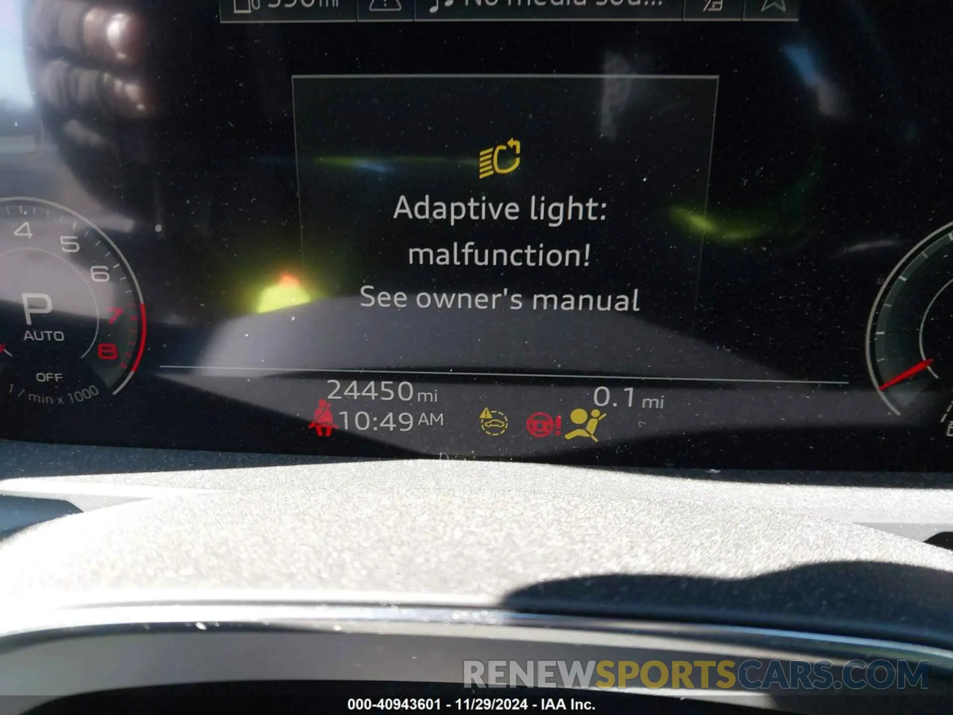 7 fotografías del automóvil dañado WAUE3BF25PN070038 AUDI A6 SEDAN 2023