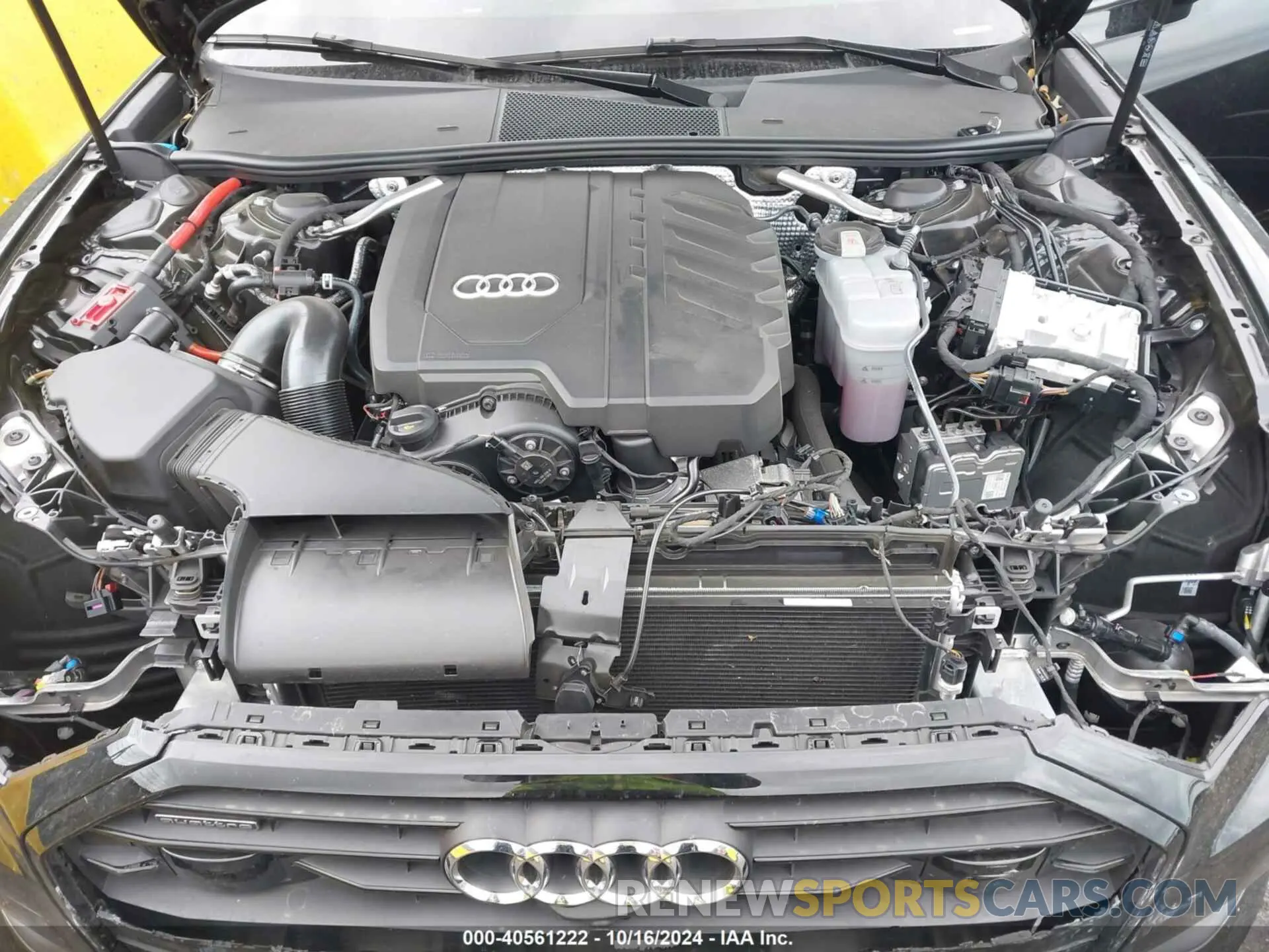 10 fotografías del automóvil dañado WAUE3BF26PN083753 AUDI A6 SEDAN 2023