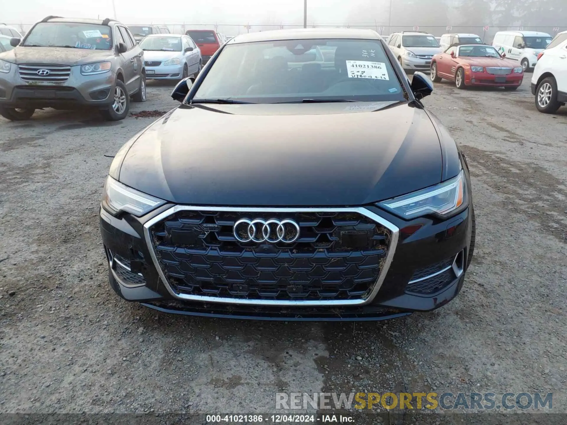 11 fotografías del automóvil dañado WAUE3BF27RN025167 AUDI A6 SEDAN 2024