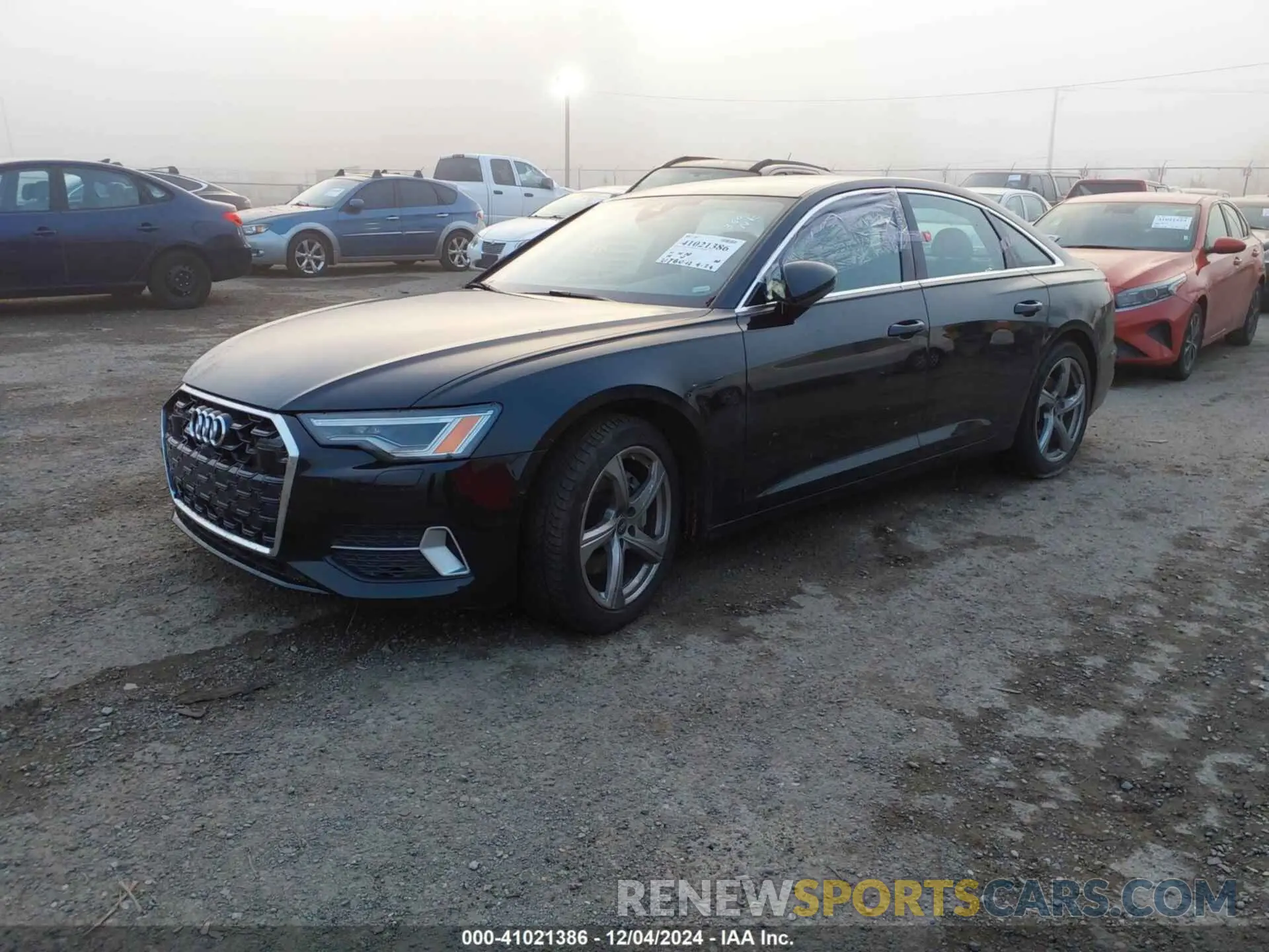 2 fotografías del automóvil dañado WAUE3BF27RN025167 AUDI A6 SEDAN 2024