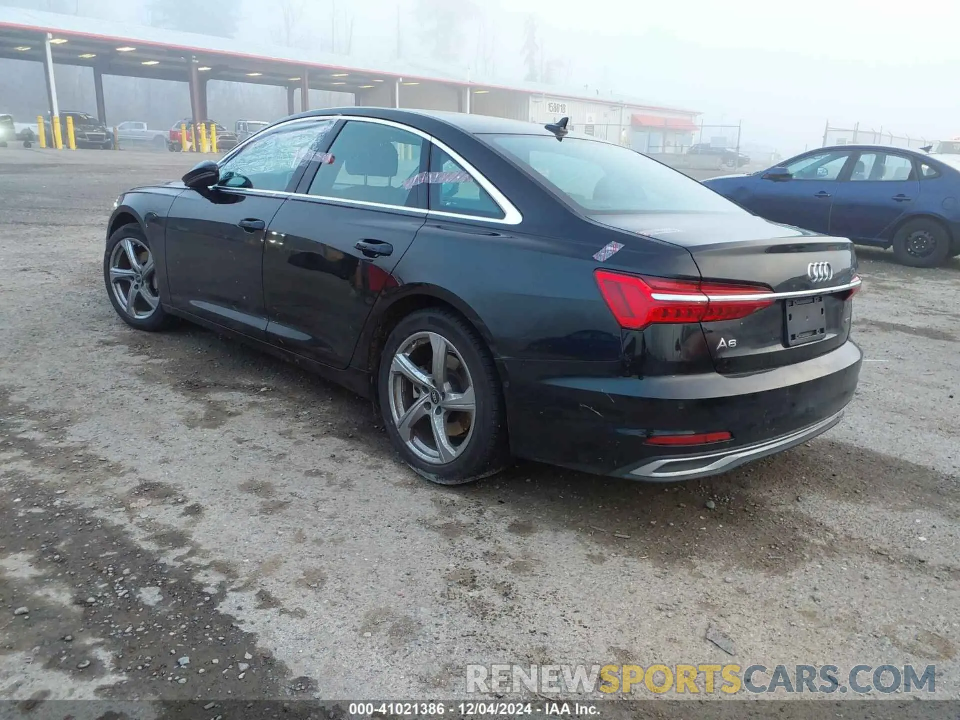 3 fotografías del automóvil dañado WAUE3BF27RN025167 AUDI A6 SEDAN 2024