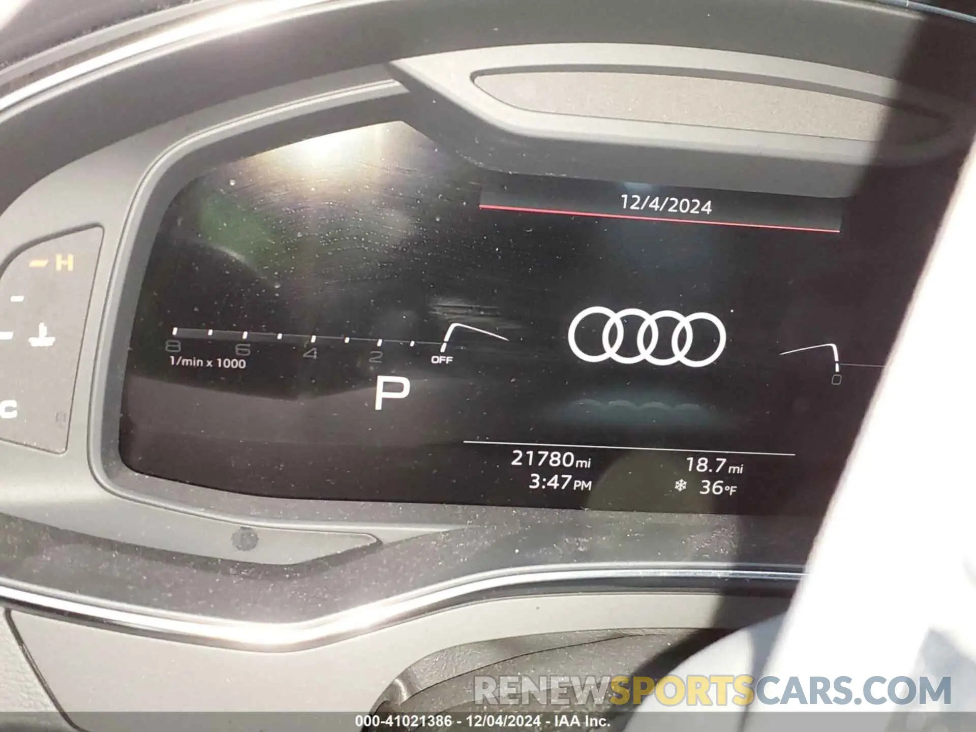 7 fotografías del automóvil dañado WAUE3BF27RN025167 AUDI A6 SEDAN 2024