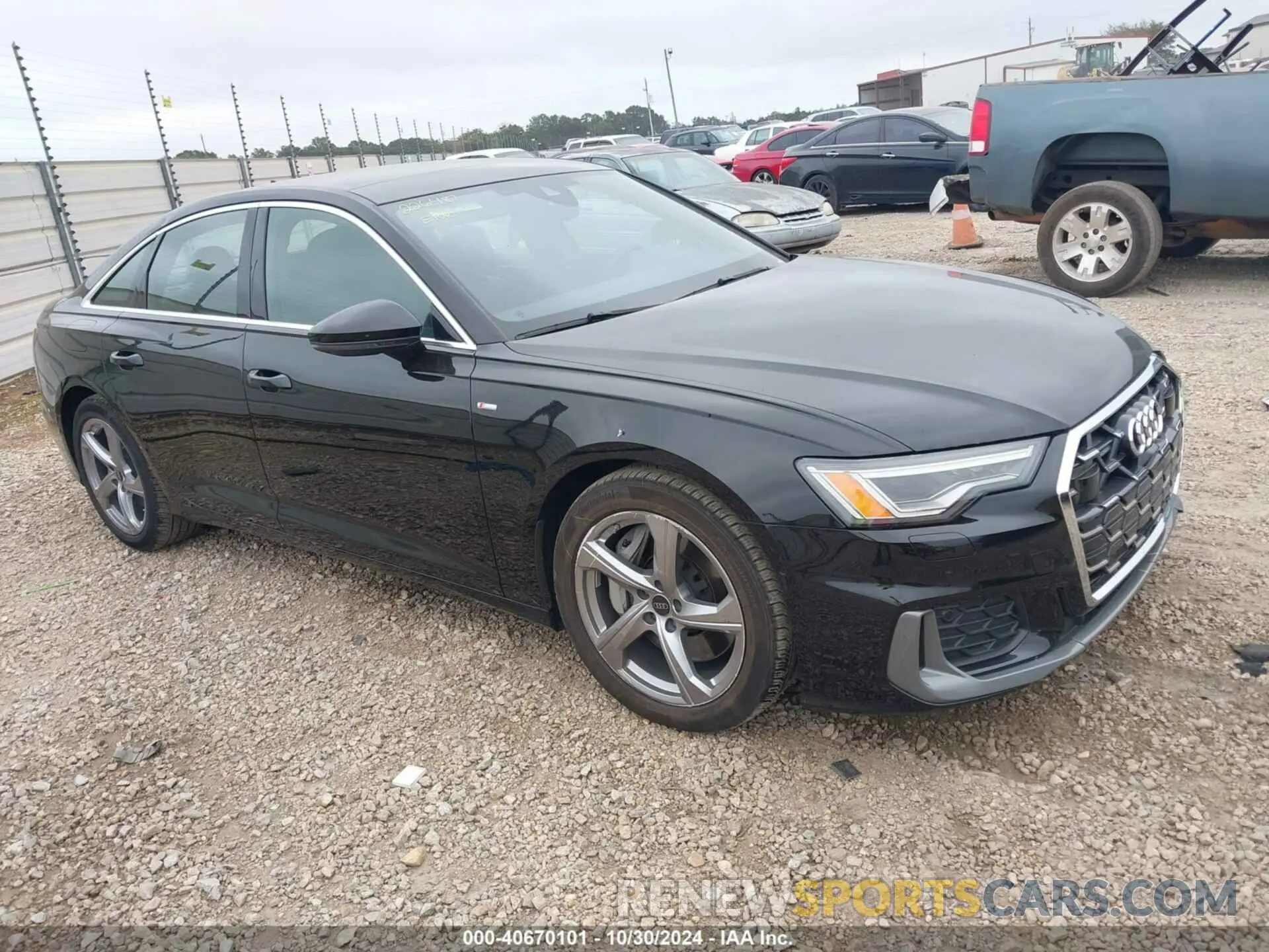 1 fotografías del automóvil dañado WAUL2BF27RN032274 AUDI A6 SEDAN 2024