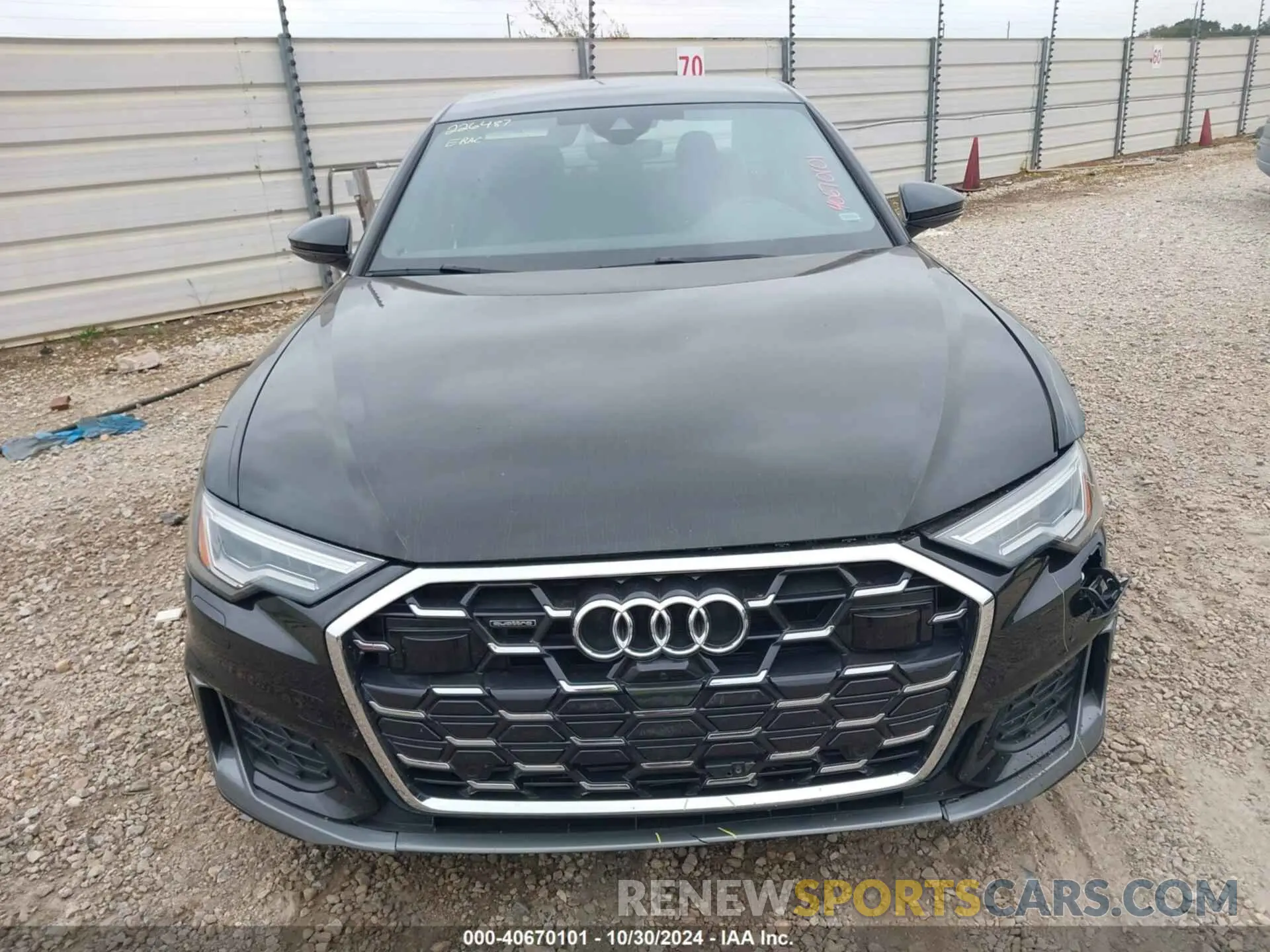 12 fotografías del automóvil dañado WAUL2BF27RN032274 AUDI A6 SEDAN 2024