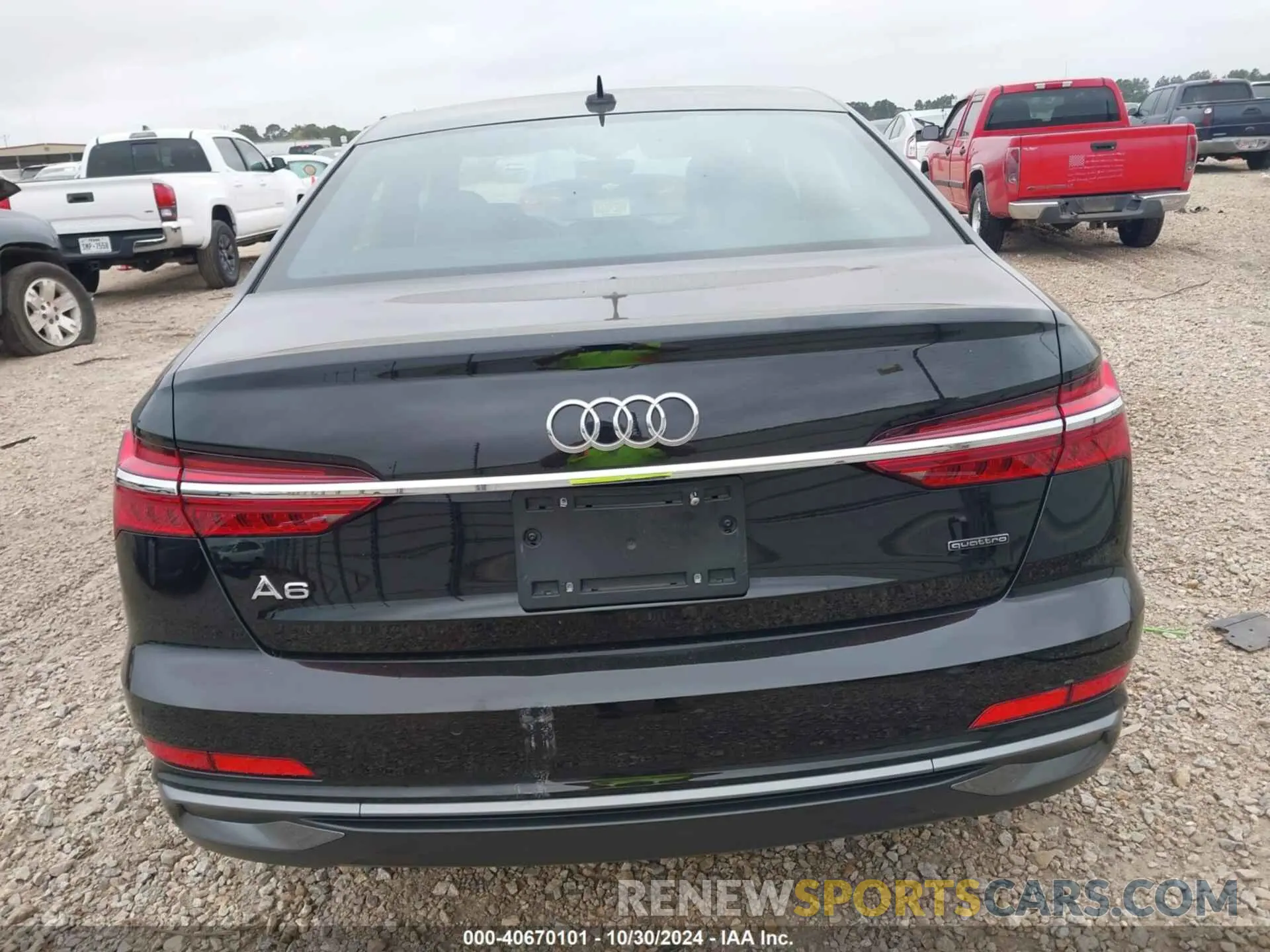 16 fotografías del automóvil dañado WAUL2BF27RN032274 AUDI A6 SEDAN 2024