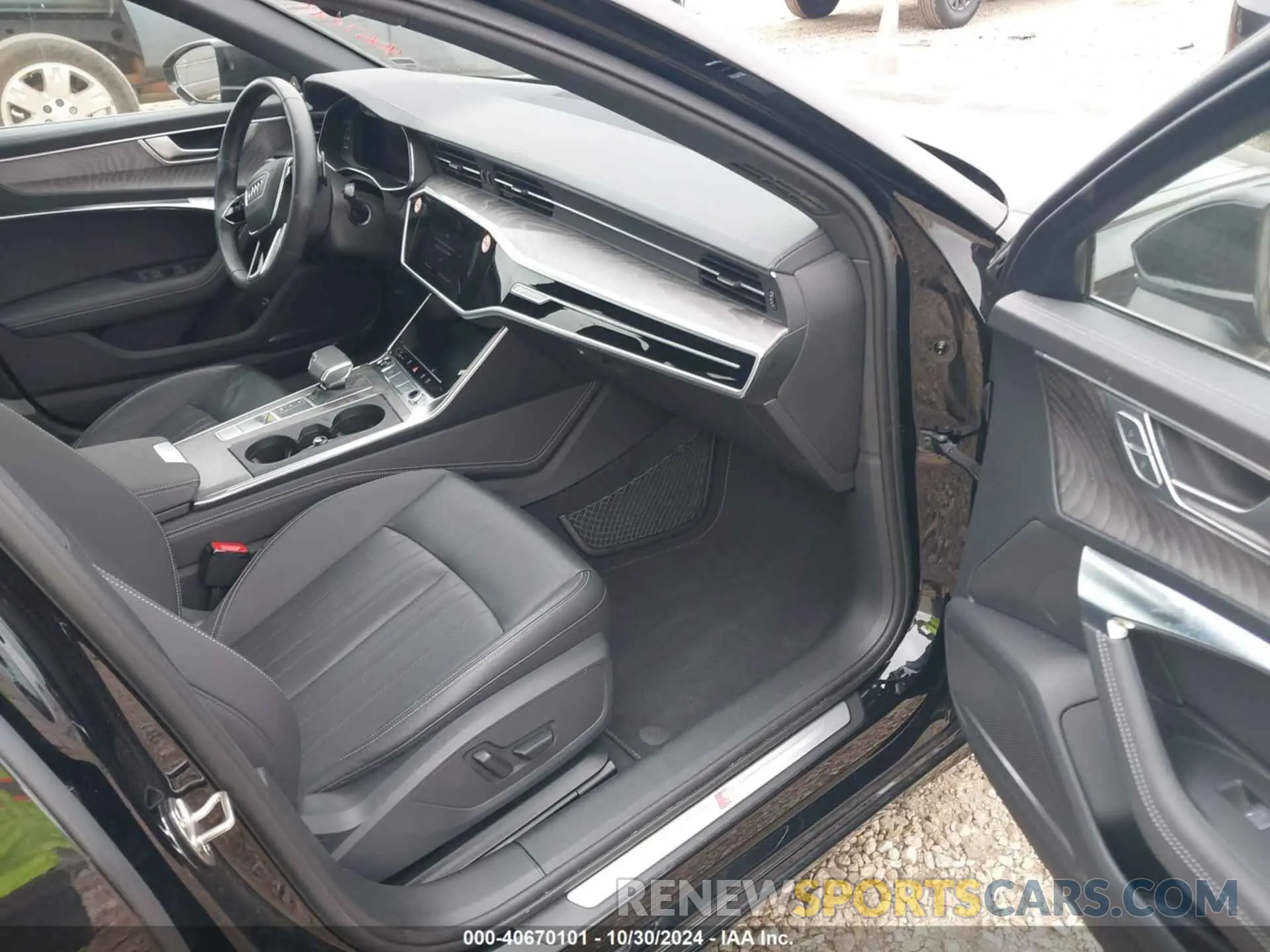 5 fotografías del automóvil dañado WAUL2BF27RN032274 AUDI A6 SEDAN 2024