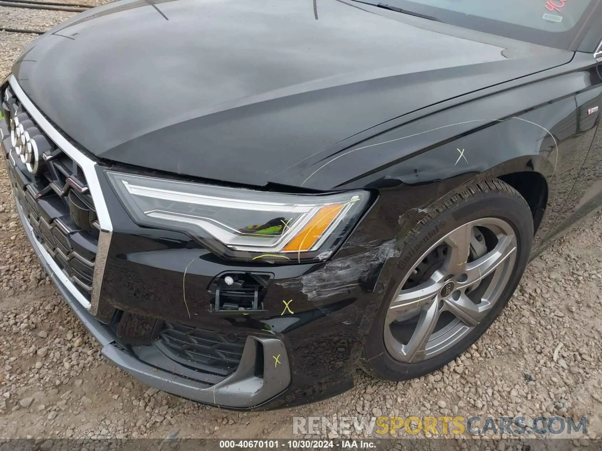 6 fotografías del automóvil dañado WAUL2BF27RN032274 AUDI A6 SEDAN 2024