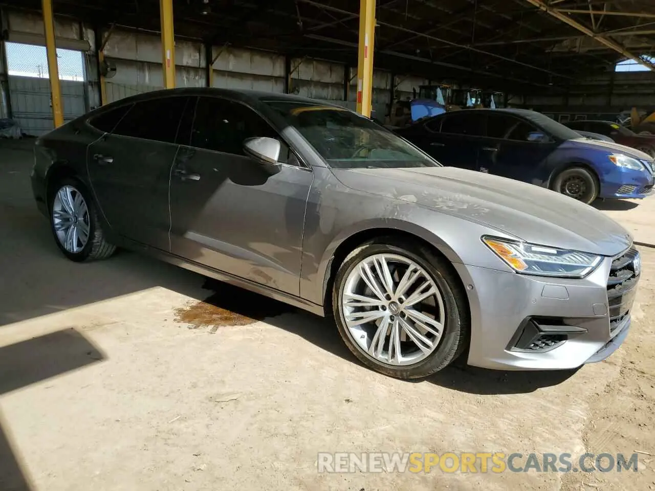 4 fotografías del automóvil dañado WAUR2AF21KN059061 AUDI A7 2019