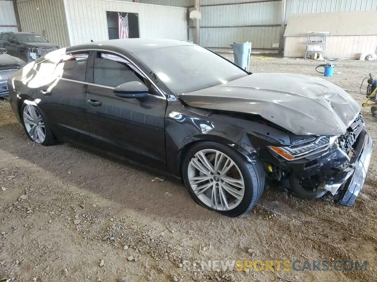 4 fotografías del automóvil dañado WAUR2AF22KN050708 AUDI A7 2019