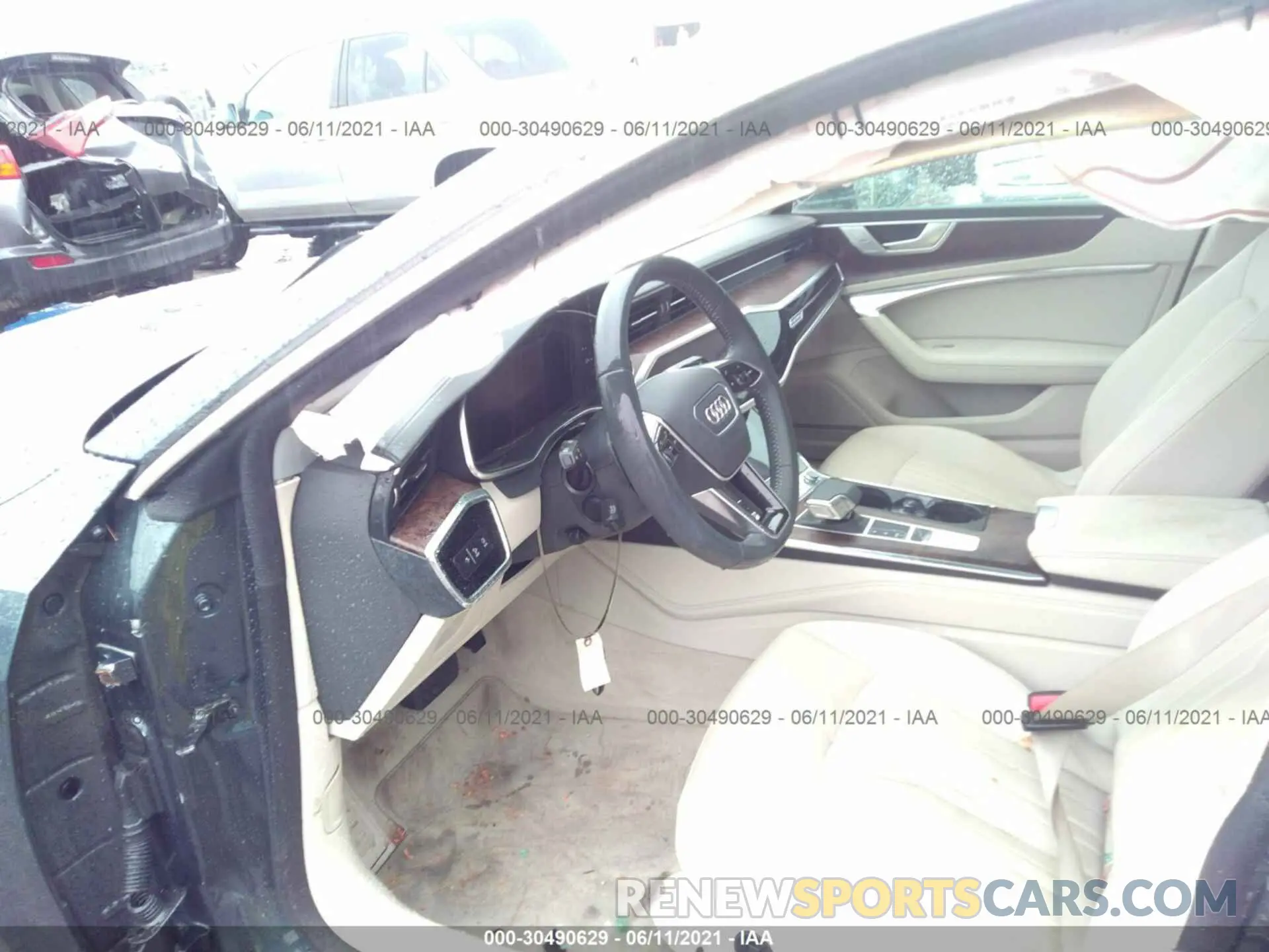 5 fotografías del automóvil dañado WAUR2AF2XKN127390 AUDI A7 2019