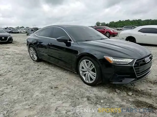13 fotografías del automóvil dañado WAUS2AF20KN073437 AUDI A7 2019