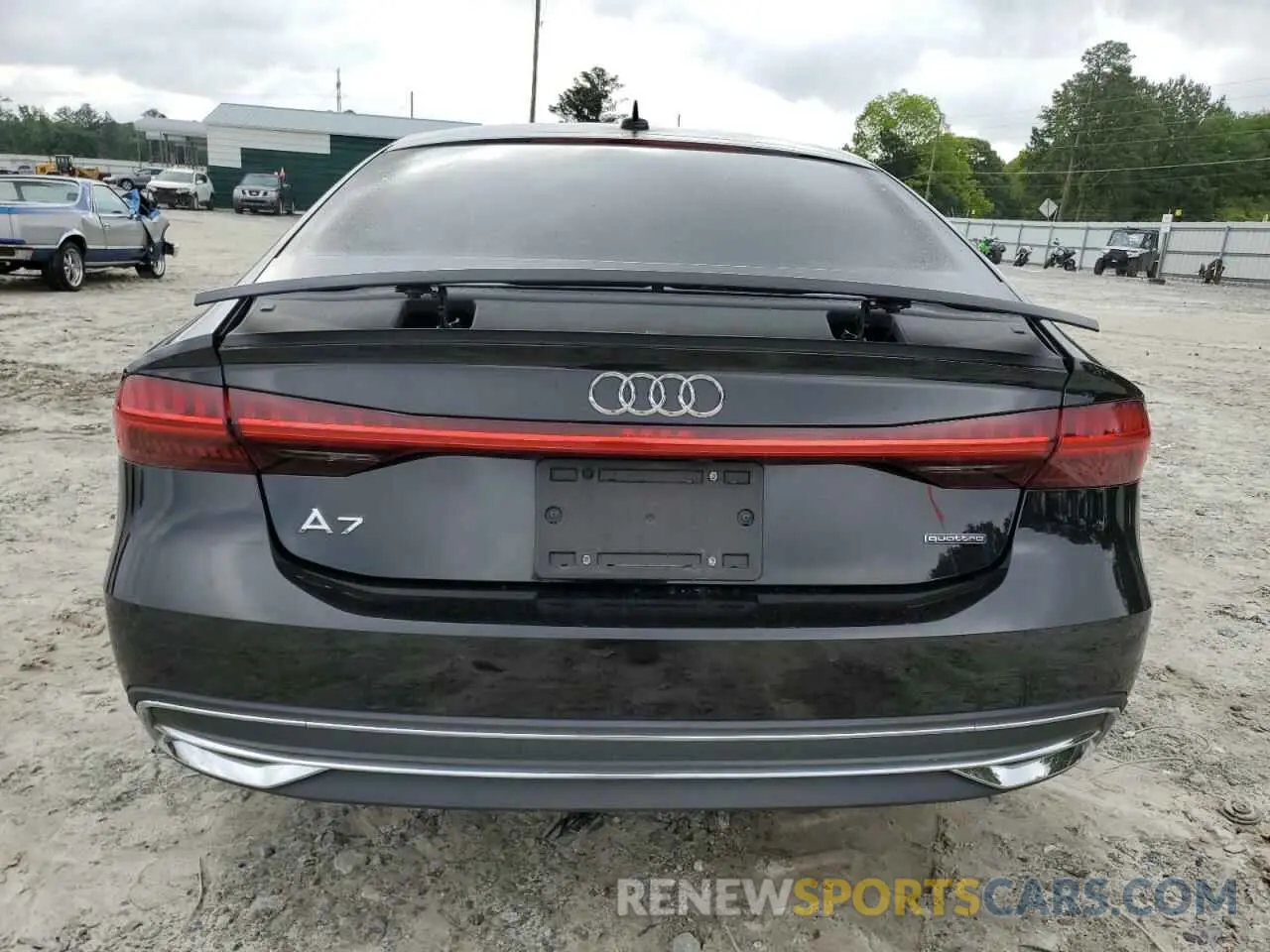 6 fotografías del automóvil dañado WAUS2AF20KN073437 AUDI A7 2019