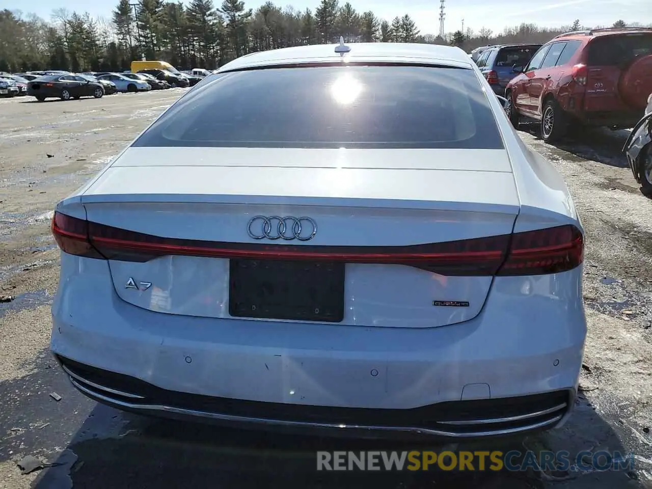 6 fotografías del automóvil dañado WAUU2AF21KN017385 AUDI A7 2019