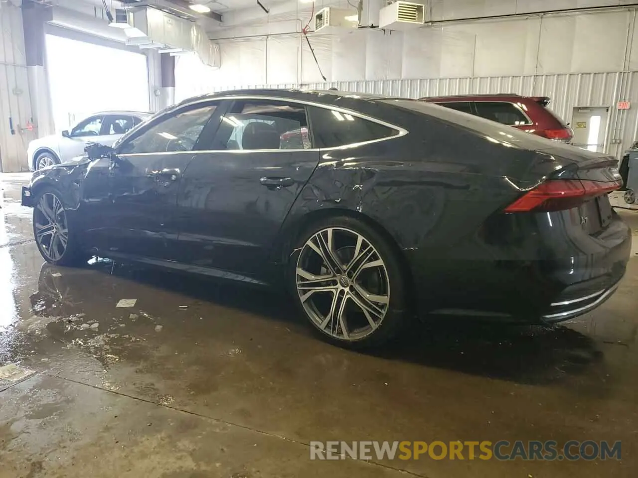 2 fotografías del automóvil dañado WAUV2AF20KN022744 AUDI A7 2019