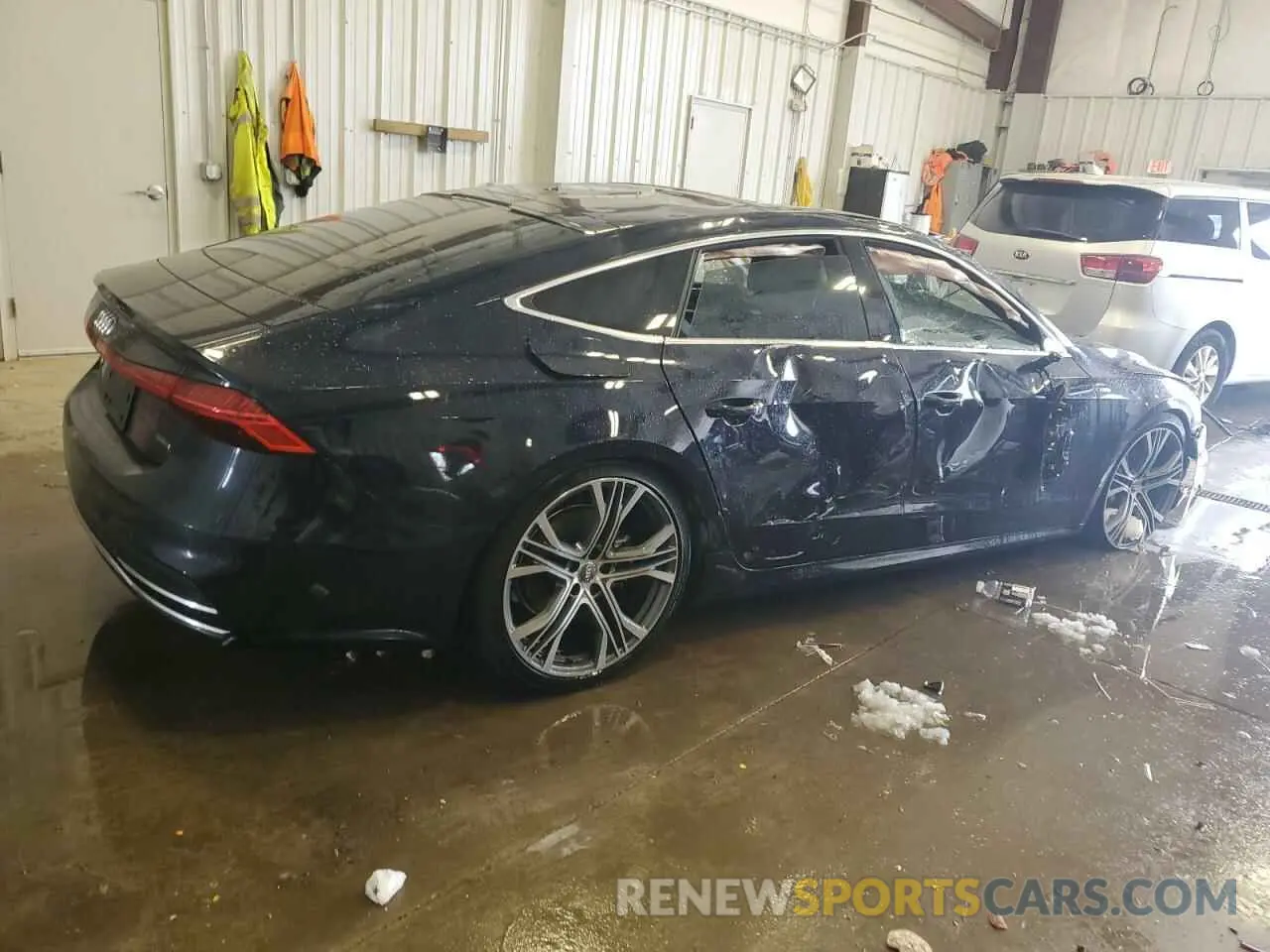 3 fotografías del automóvil dañado WAUV2AF20KN022744 AUDI A7 2019