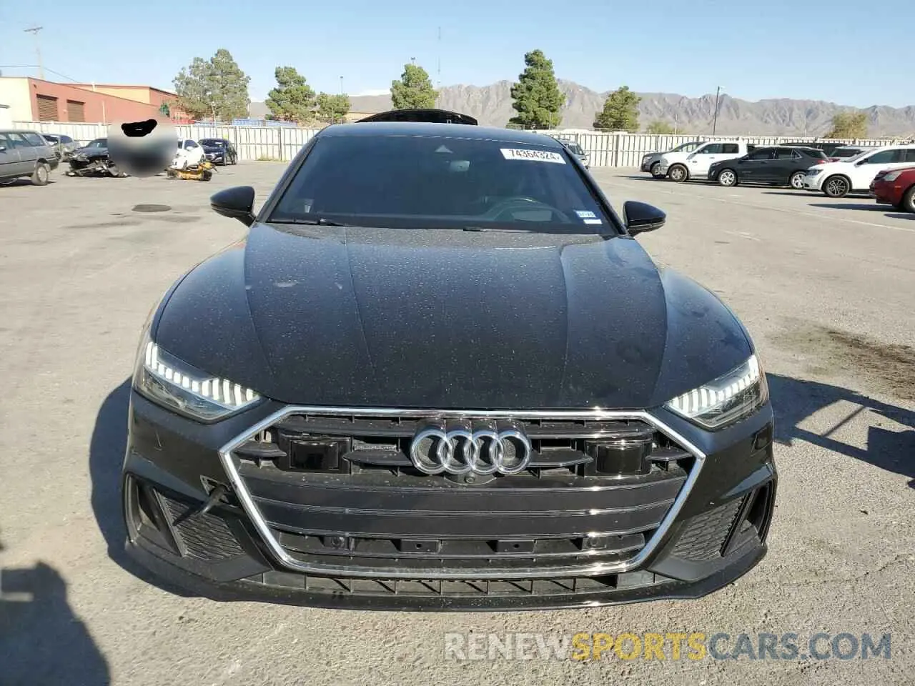 5 fotografías del automóvil dañado WAUV2AF24KN103309 AUDI A7 2019