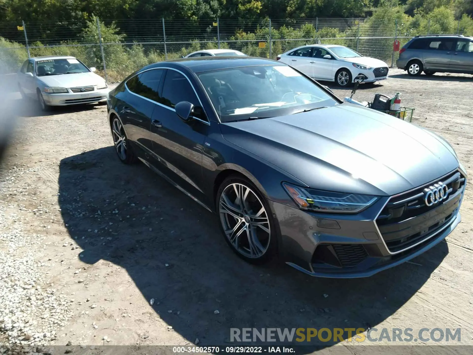 1 fotografías del automóvil dañado WAUV2AF25KN084253 AUDI A7 2019