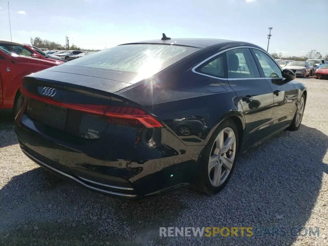 4 fotografías del automóvil dañado WAUV2AF26KN093690 AUDI A7 2019