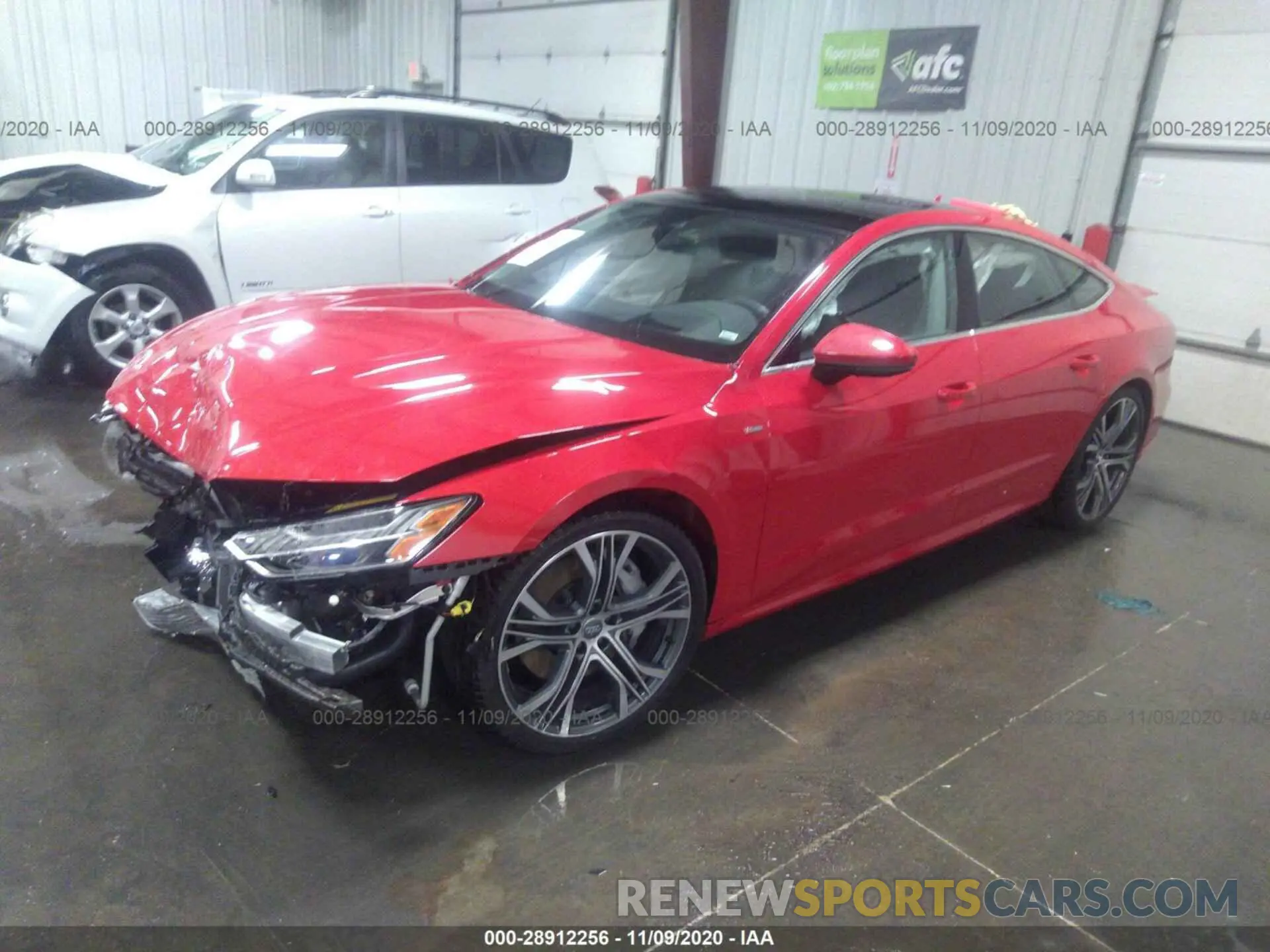 2 fotografías del automóvil dañado WAUV2AF27KN117298 AUDI A7 2019