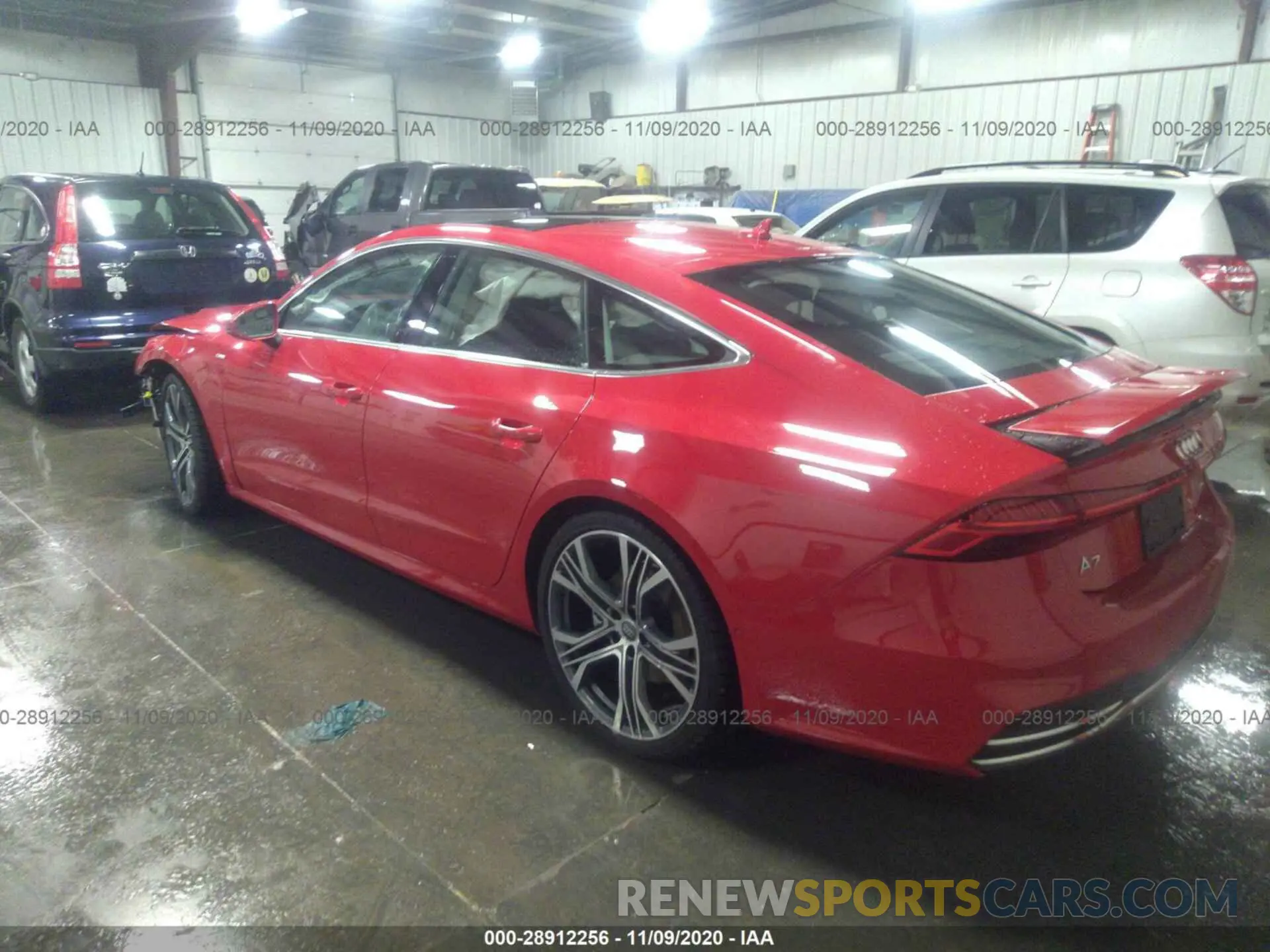 3 fotografías del automóvil dañado WAUV2AF27KN117298 AUDI A7 2019