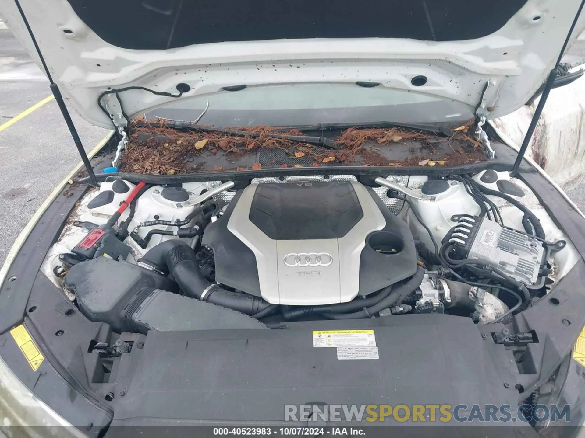 10 fotografías del automóvil dañado WAUV2BF27KN056637 AUDI A7 2019