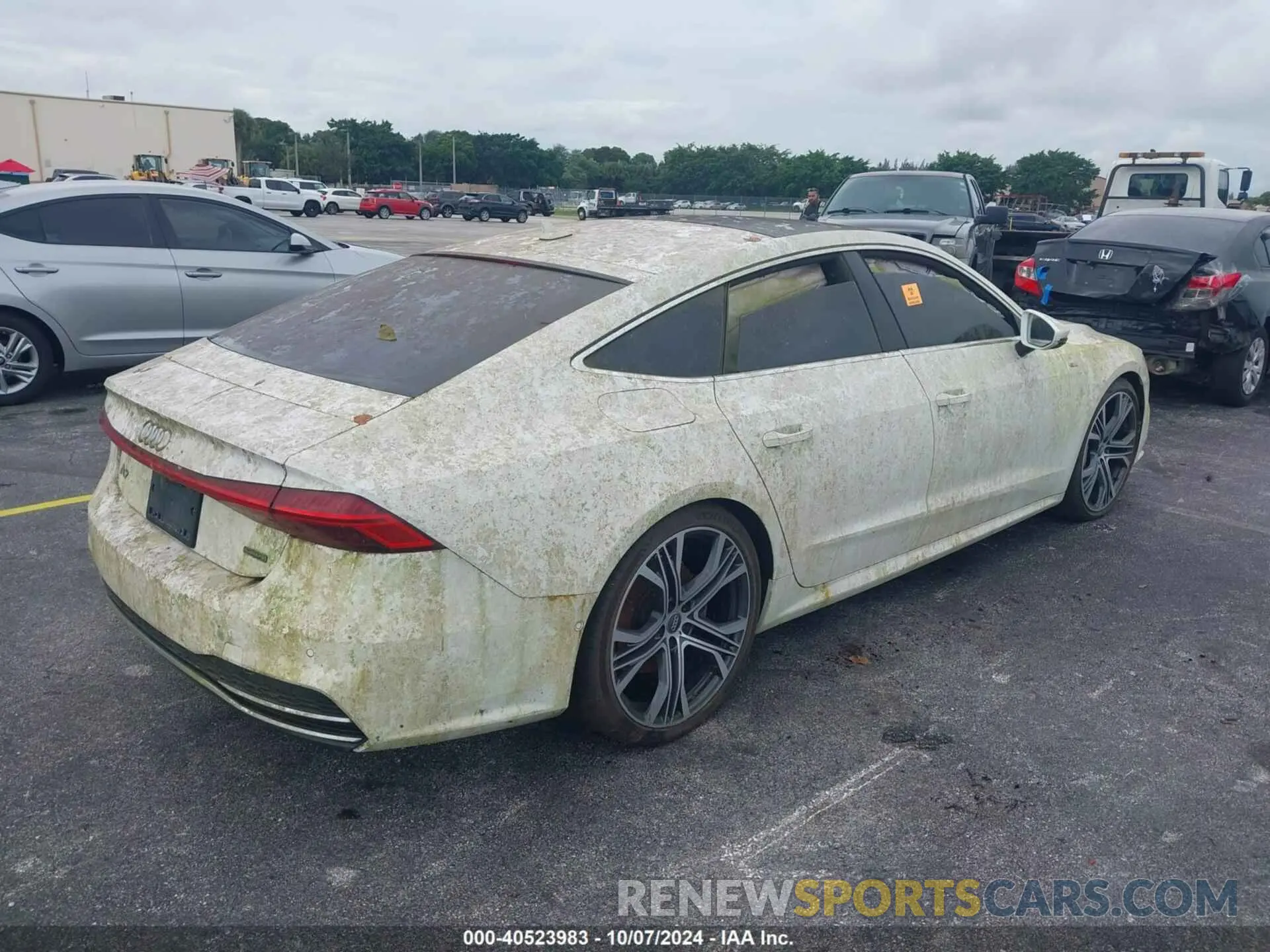 4 fotografías del automóvil dañado WAUV2BF27KN056637 AUDI A7 2019