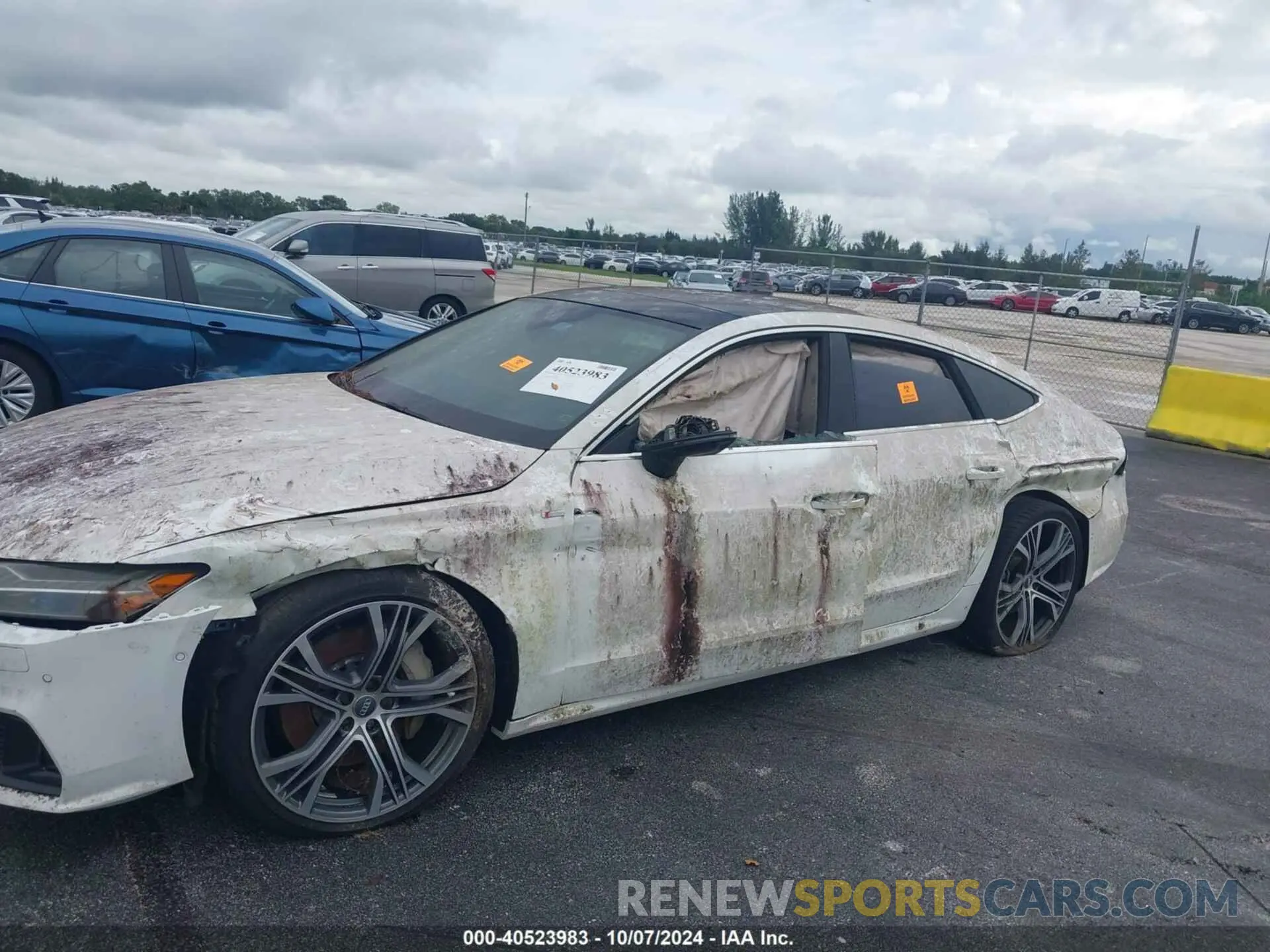 6 fotografías del automóvil dañado WAUV2BF27KN056637 AUDI A7 2019