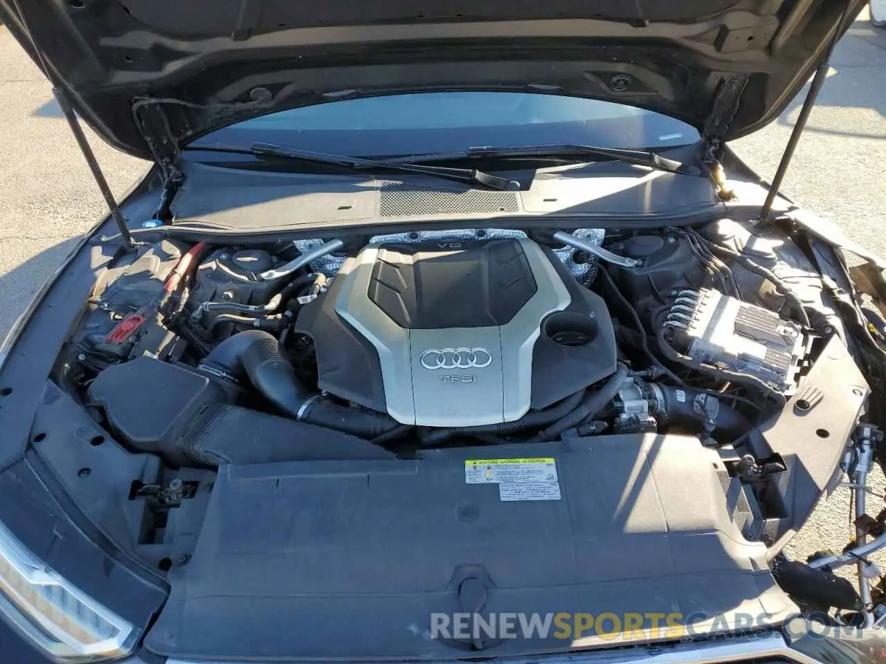 11 fotografías del automóvil dañado WAUR2AF28LN007153 AUDI A7 2020