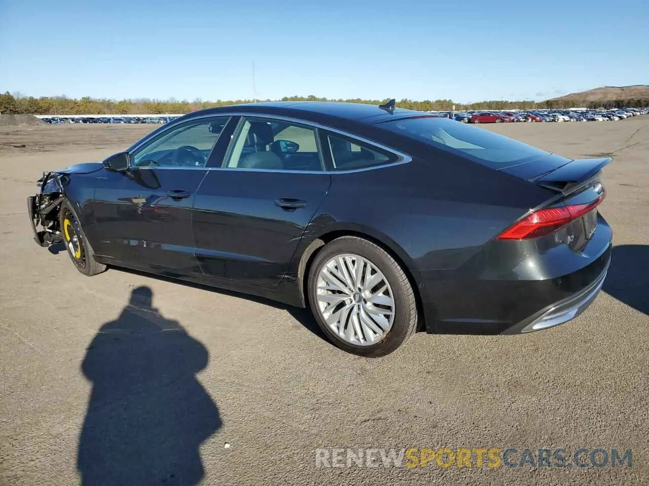 2 fotografías del automóvil dañado WAUR2AF28LN007153 AUDI A7 2020