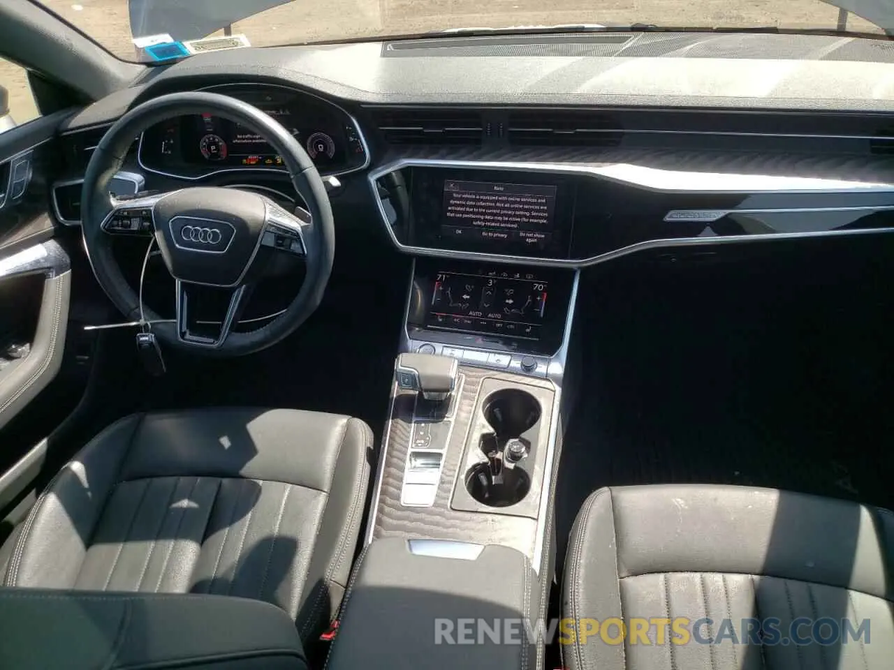 8 fotografías del automóvil dañado WAUU2AF24LN032223 AUDI A7 2020