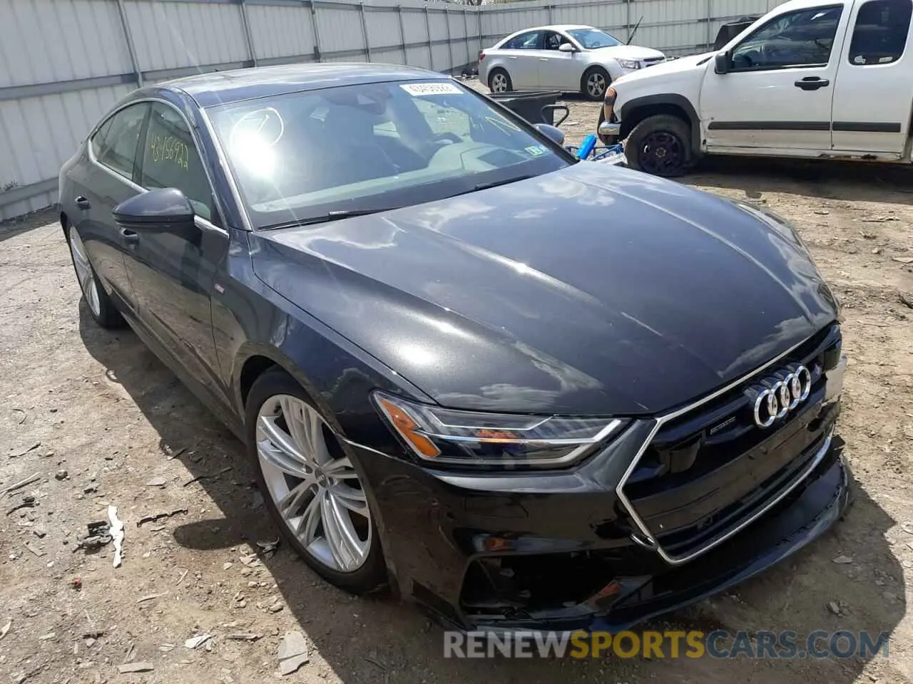 1 fotografías del automóvil dañado WAUV2AF20LN003919 AUDI A7 2020