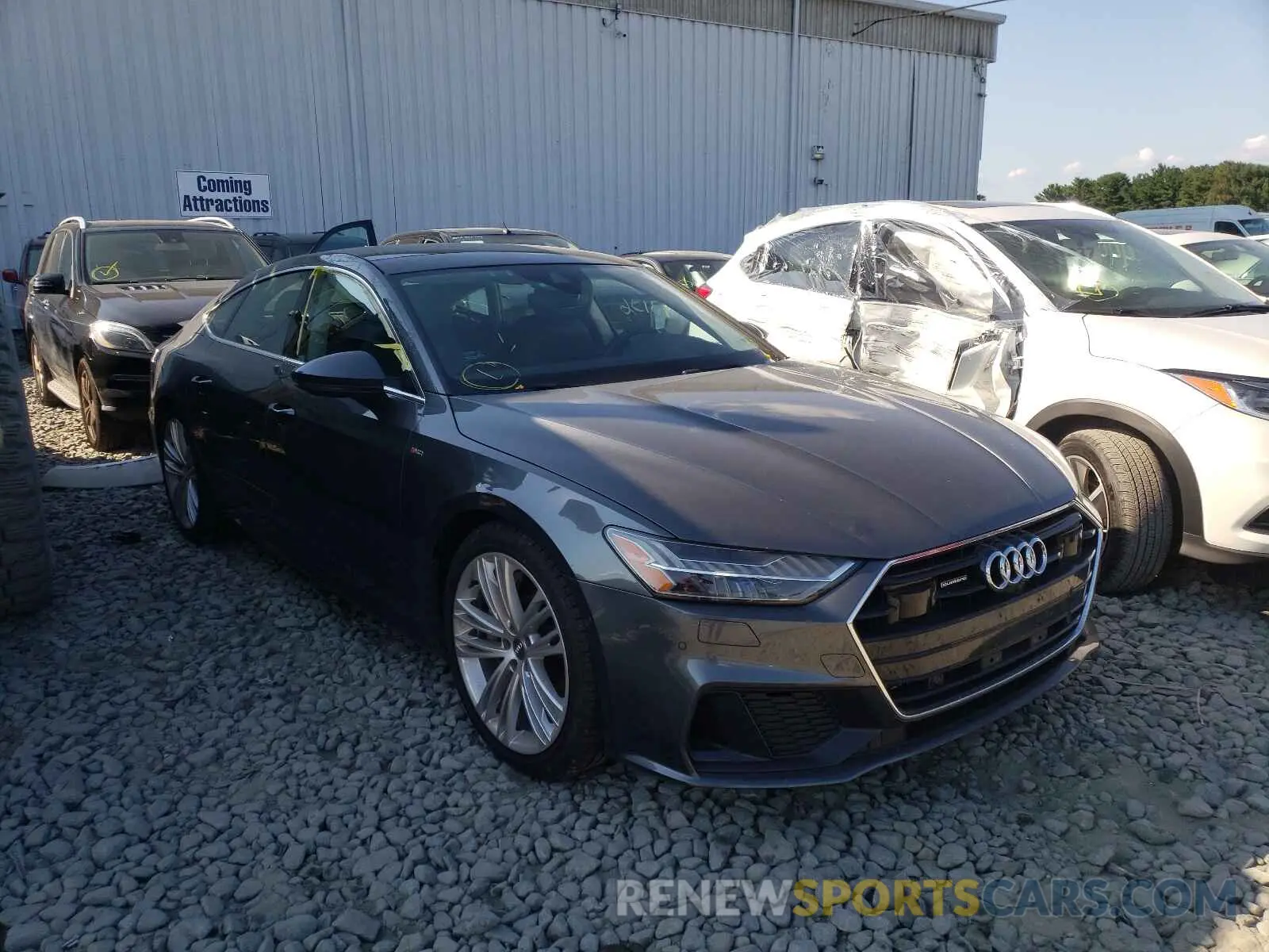 1 fotografías del automóvil dañado WAUV2AF27LN083767 AUDI A7 2020