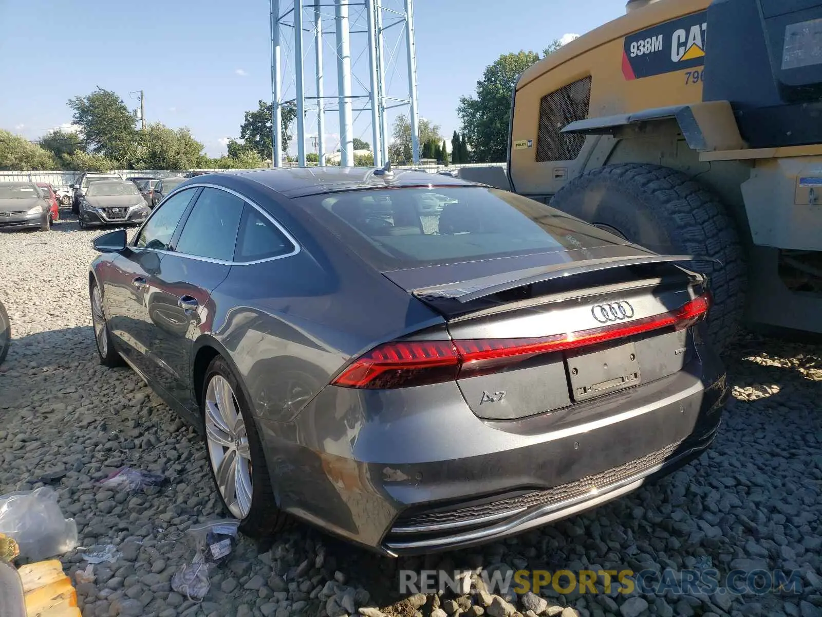 3 fotografías del automóvil dañado WAUV2AF27LN083767 AUDI A7 2020