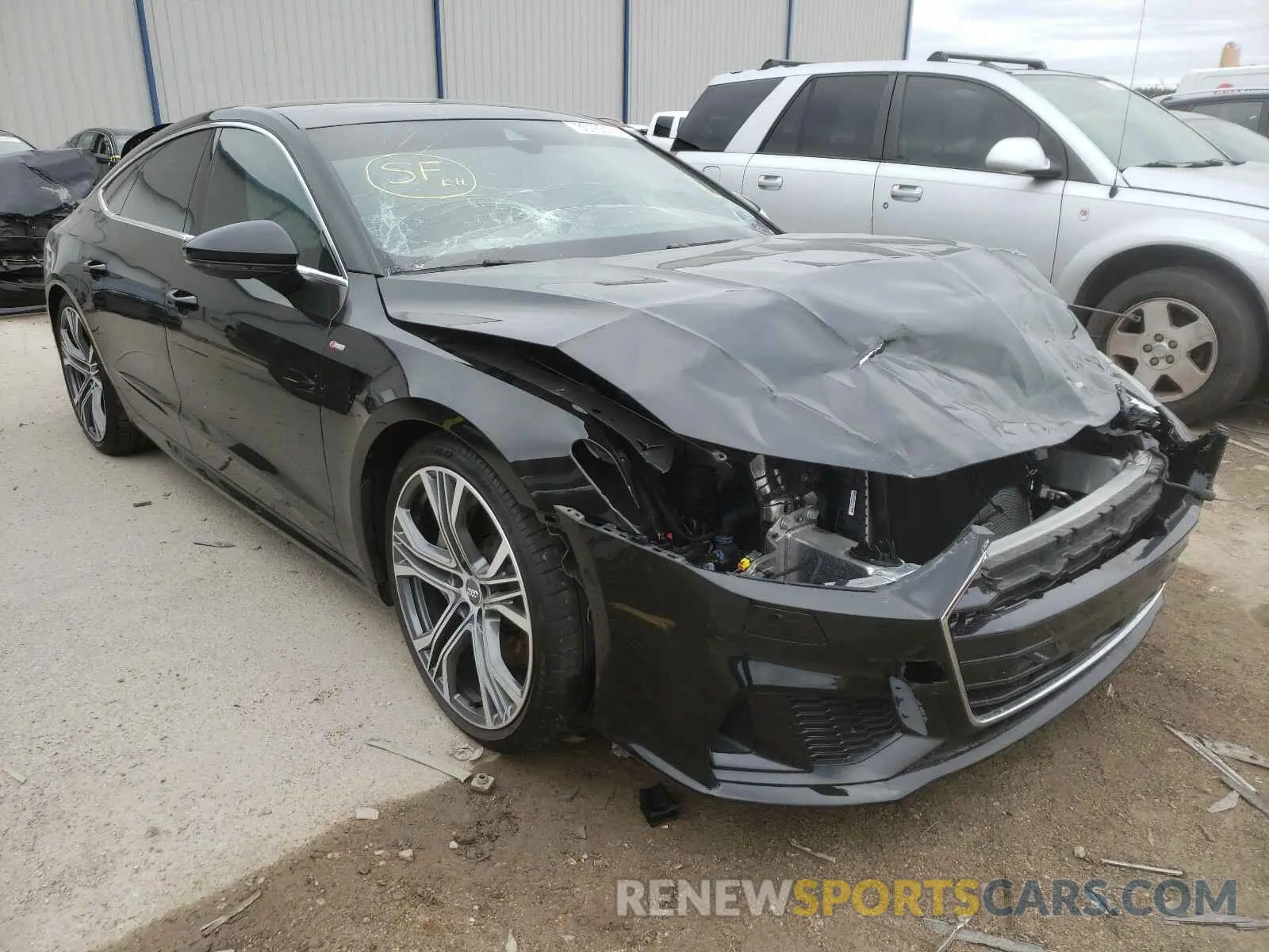 1 fotografías del automóvil dañado WAUV2AF2XLN025894 AUDI A7 2020
