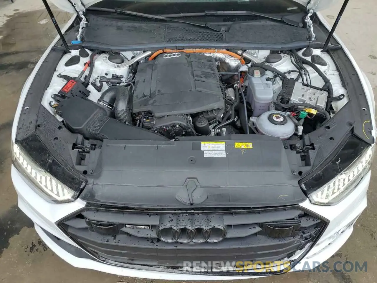 11 fotografías del automóvil dañado WAUTPBF21MN082128 AUDI A7 2021